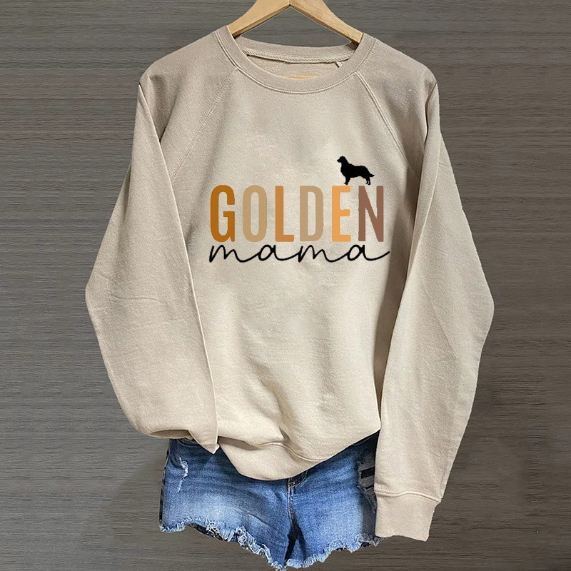 Golden Mama Sweatshirt Golden Retrievers Lovers Sweatshirt Mother To Be Gifts Golden Mama Sweatshirt Golden Retrievers Lovers Sweatshirt Mother To Be Gifts