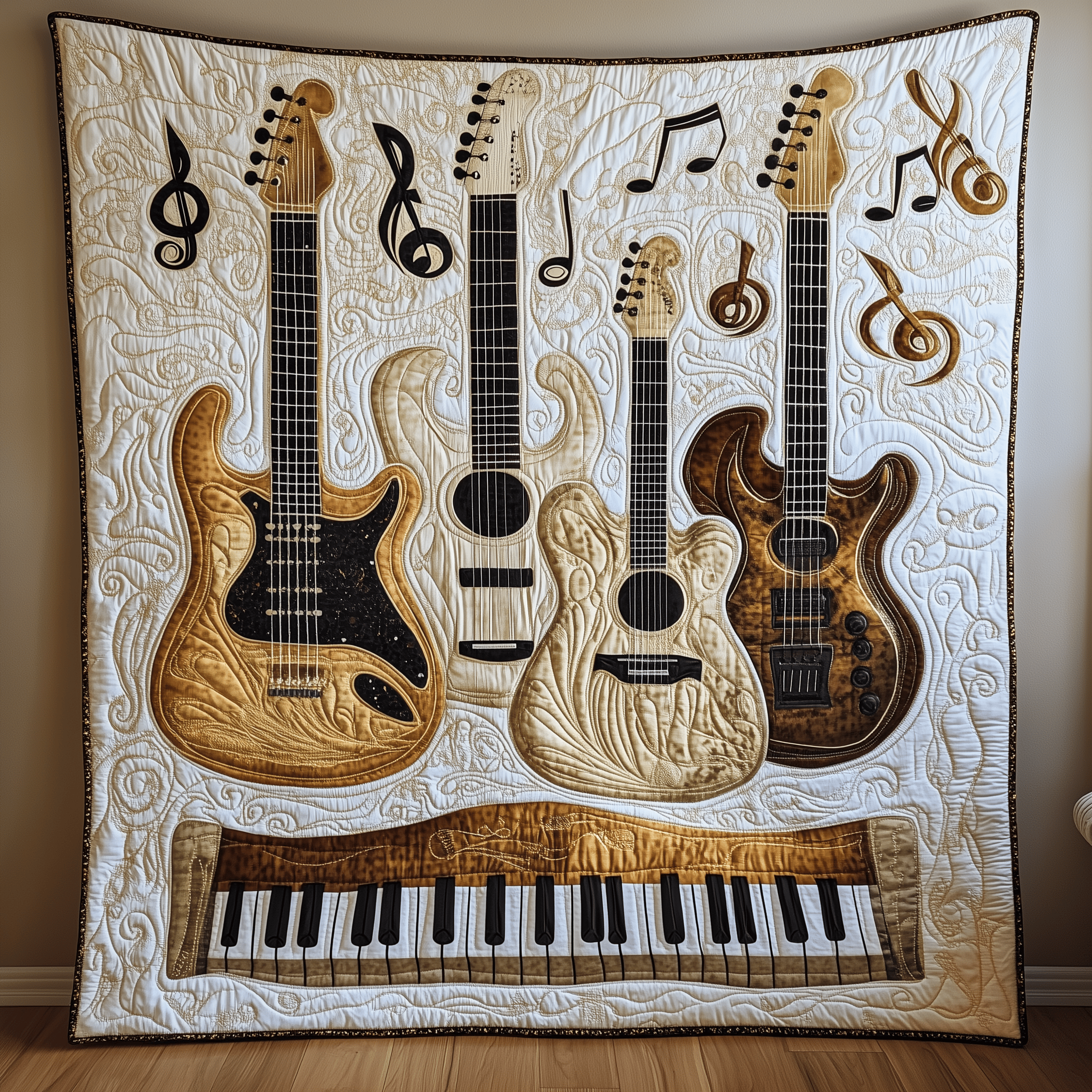 Golden Melody Quilted Blanket Experience True Personal Comfort with Our Blanket Golden Melody Quilted Blanket Experience True Personal Comfort with Our Blanket