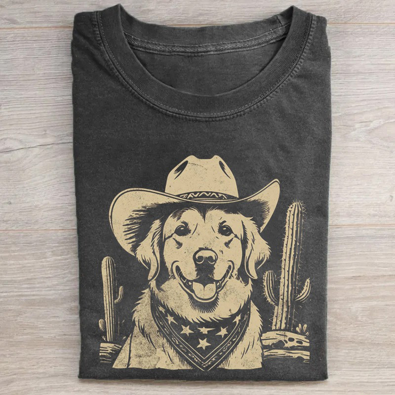 Golden Retriever Cowboy T-Shirt Cute Golden Retriever Lovers Shirt Great Mother'S Day Gifts Golden Retriever Cowboy T-Shirt Cute Golden Retriever Lovers Shirt Great Mother'S Day Gifts