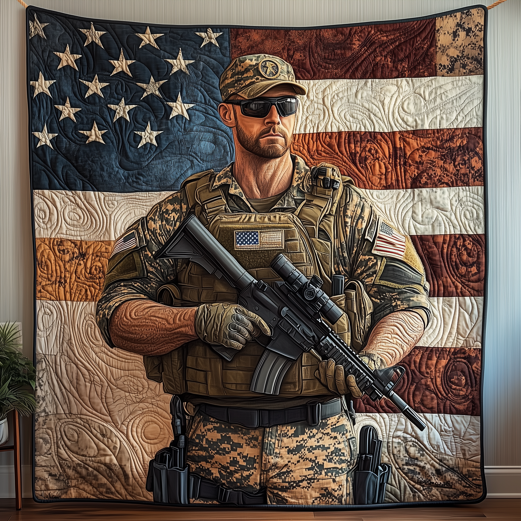 Guardian of Freedom Quilted Blanket Throw Blankets For Couch Ideas Gifts For Older Sons Guardian of Freedom Quilted Blanket Throw Blankets For Couch Ideas Gifts For Older Sons