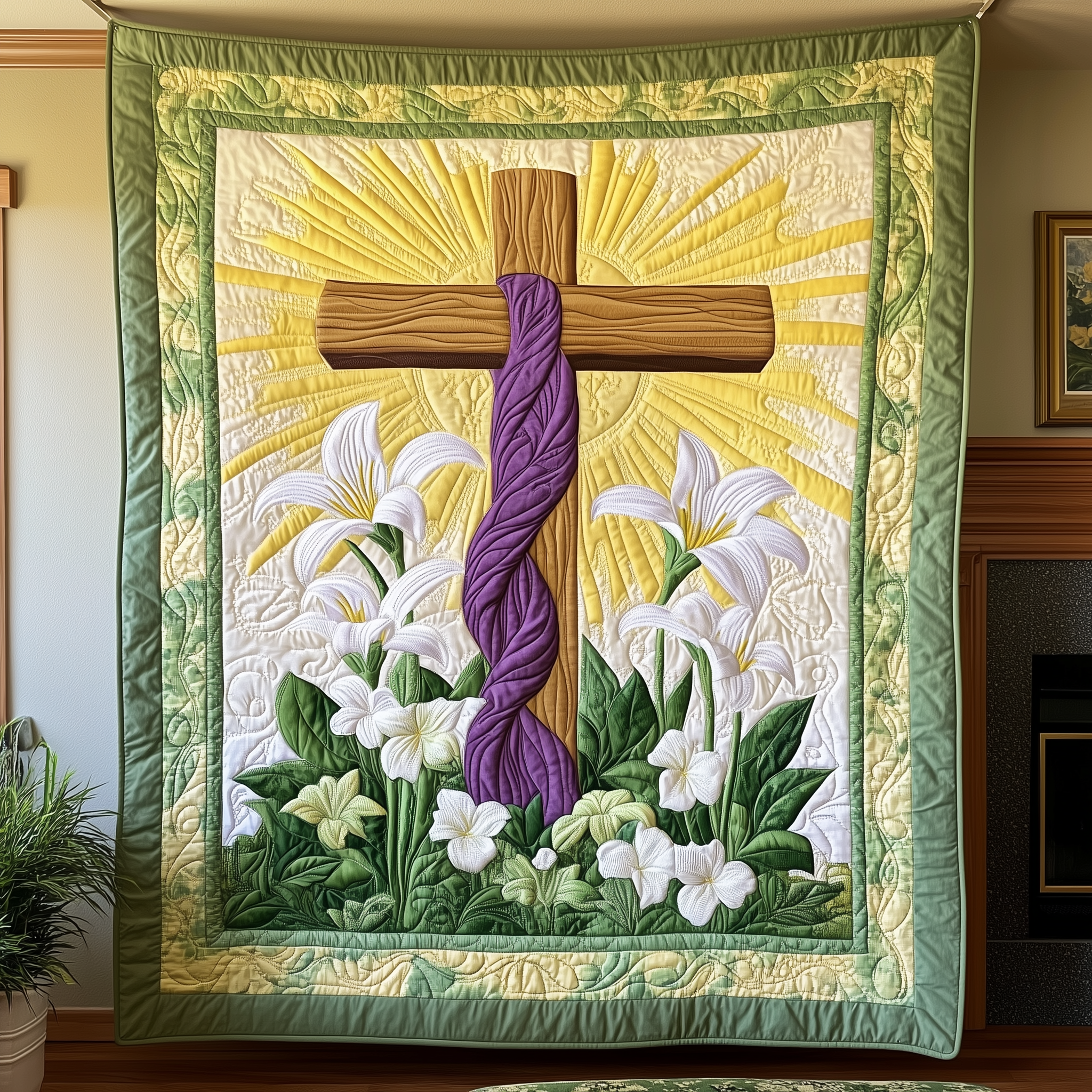 He is Risen Quilted Blanket Best Throw Blanket Best Easter Gifts He is Risen Quilted Blanket Best Throw Blanket Best Easter Gifts
