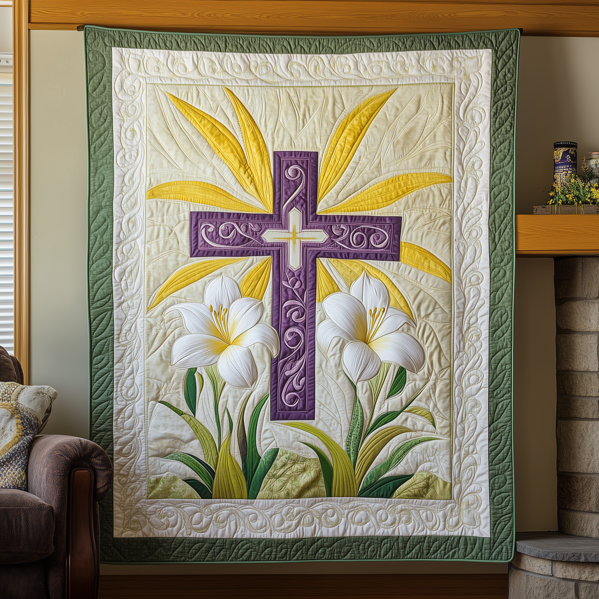 He is Risen Quilted Blanket Best Throw Blanket Easter Gifts For Teens He is Risen Quilted Blanket Best Throw Blanket Easter Gifts For Teens