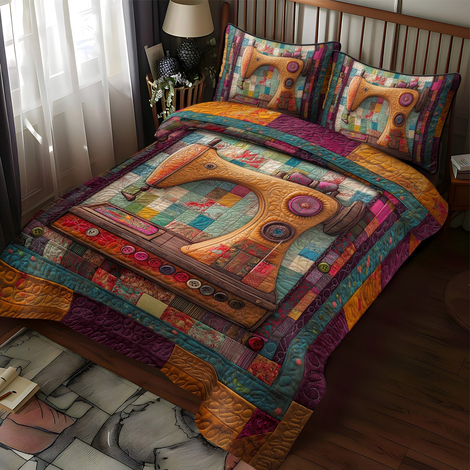 Heirloom Stitches Quilted Bedding Set Sewing Christmas Gift Ideas Heirloom Stitches Quilted Bedding Set Sewing Christmas Gift Ideas