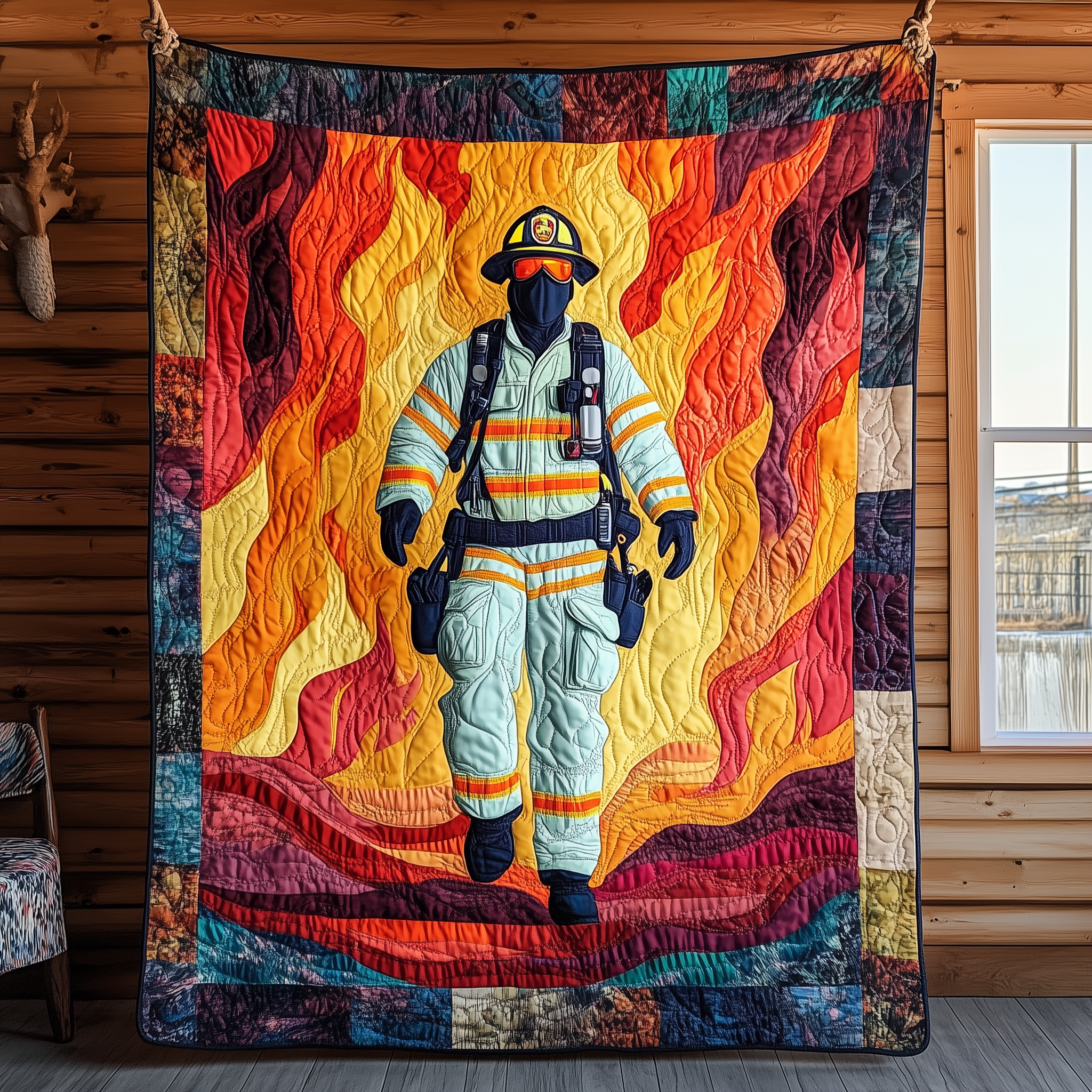 Heroes of the Inferno Quilted Blanket Nice Throw Blankets Mother's Day Delivery Gifts Heroes of the Inferno Quilted Blanket Nice Throw Blankets Mother's Day Delivery Gifts