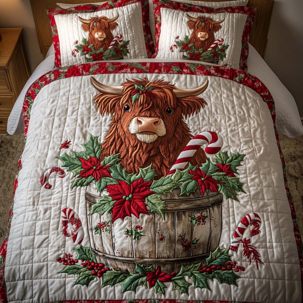 Holiday Delight Quilted Bedding Set Cowboy Gifts Ideas For Him Holiday Delight Quilted Bedding Set Cowboy Gifts Ideas For Him