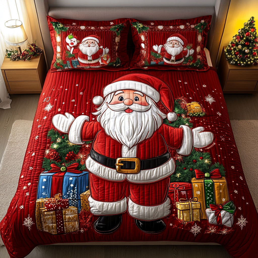 Holiday Magic Quilted Bedding Set Secret Santa Gifts For Her Holiday Magic Quilted Bedding Set Secret Santa Gifts For Her