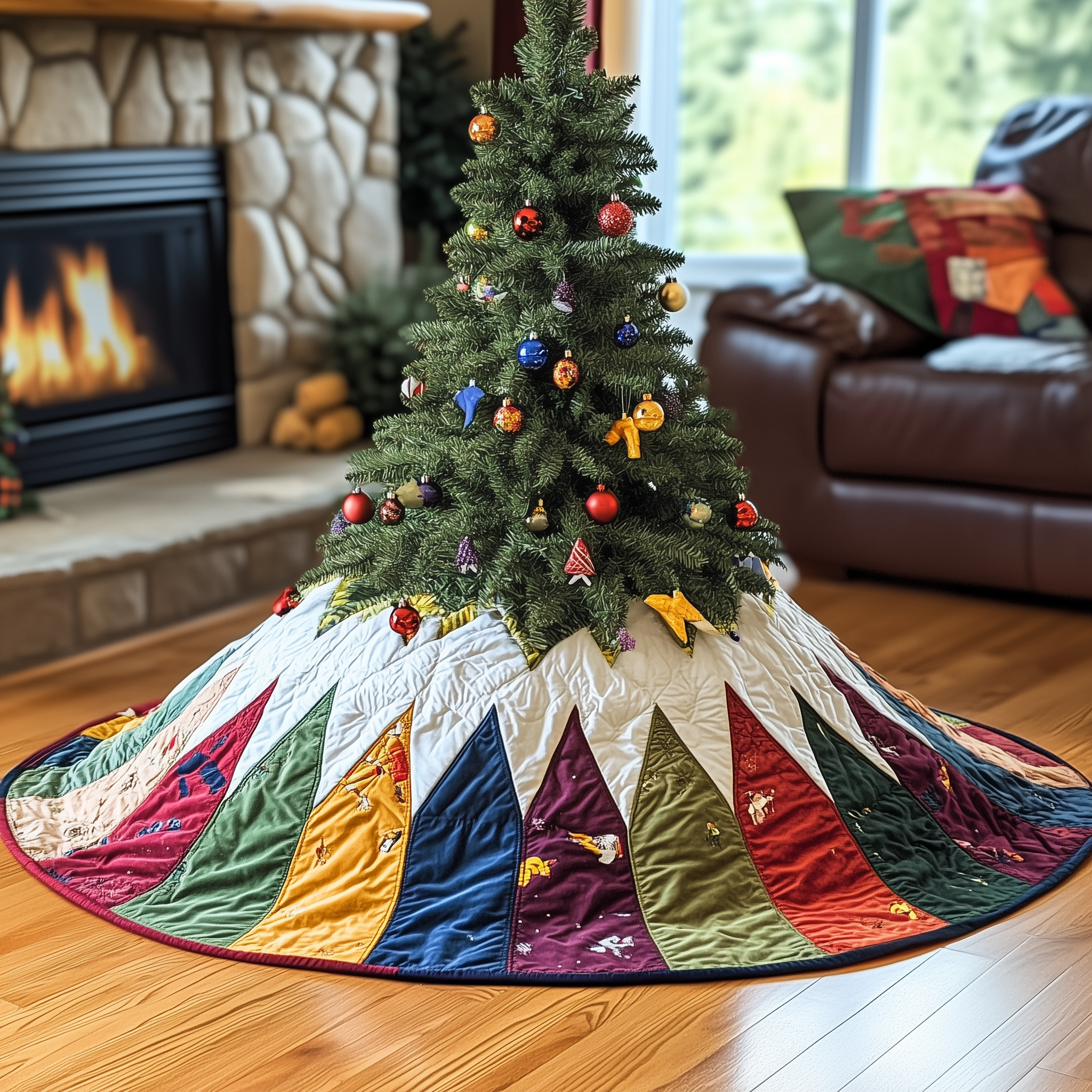 Holiday Tree Christmas Quilted Tree Skirt Celebrate Every Detail with a Safe and Stylish Tree Skirt Holiday Tree Christmas Quilted Tree Skirt Celebrate Every Detail with a Safe and Stylish Tree Skirt