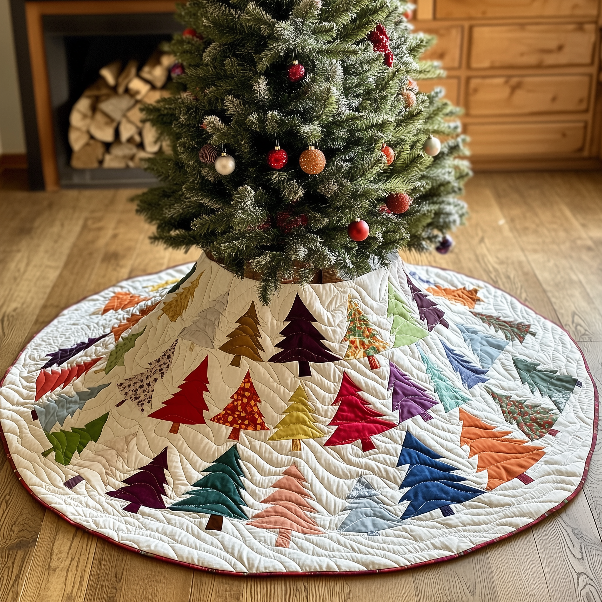 Holiday Tree Christmas Quilted Tree Skirt Celebrate Without Limits with a Durable Tree Skirt Holiday Tree Christmas Quilted Tree Skirt Celebrate Without Limits with a Durable Tree Skirt