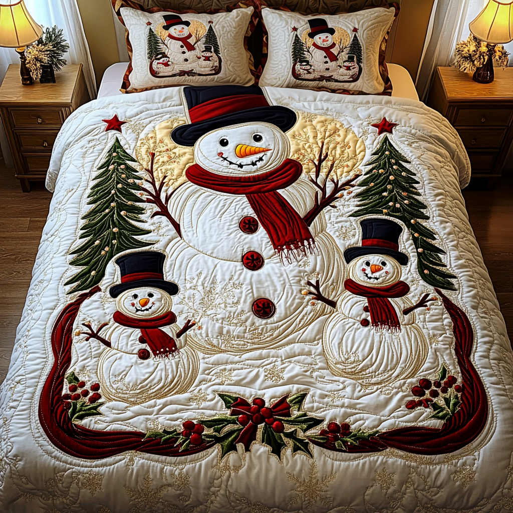 Holly Frost Quilted Bedding Set Best Stocking Stuffers For Men Holly Frost Quilted Bedding Set Best Stocking Stuffers For Men