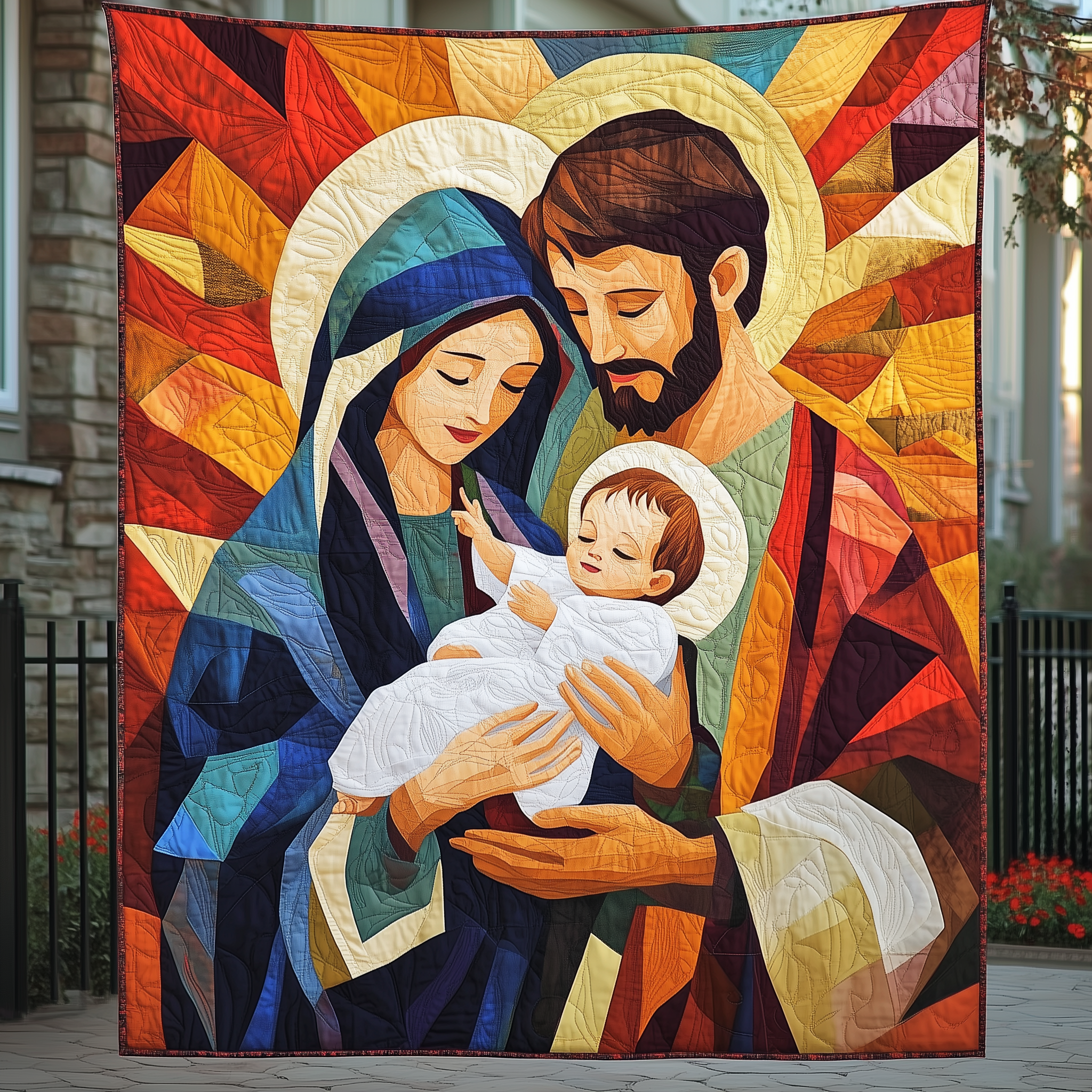 Holy Night Arrival Quilted Blanket Bring the Family Together with a Blanket Everyone Loves Holy Night Arrival Quilted Blanket Bring the Family Together with a Blanket Everyone Loves