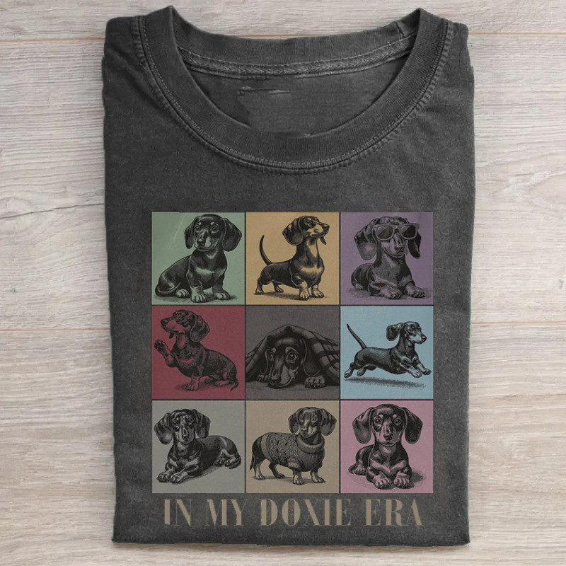 In My Doxie Dachshund Era T-Shirt Dachshund Lovers Cute Shirt Cute Mothers Day Gifts In My Doxie Dachshund Era T-Shirt Dachshund Lovers Cute Shirt Cute Mothers Day Gifts