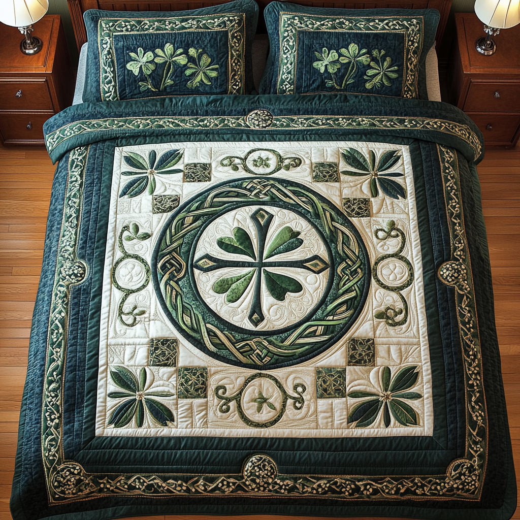 Irish Heritage Quilted Bedding Set Best Gifts For Gardeners Irish Heritage Quilted Bedding Set Best Gifts For Gardeners