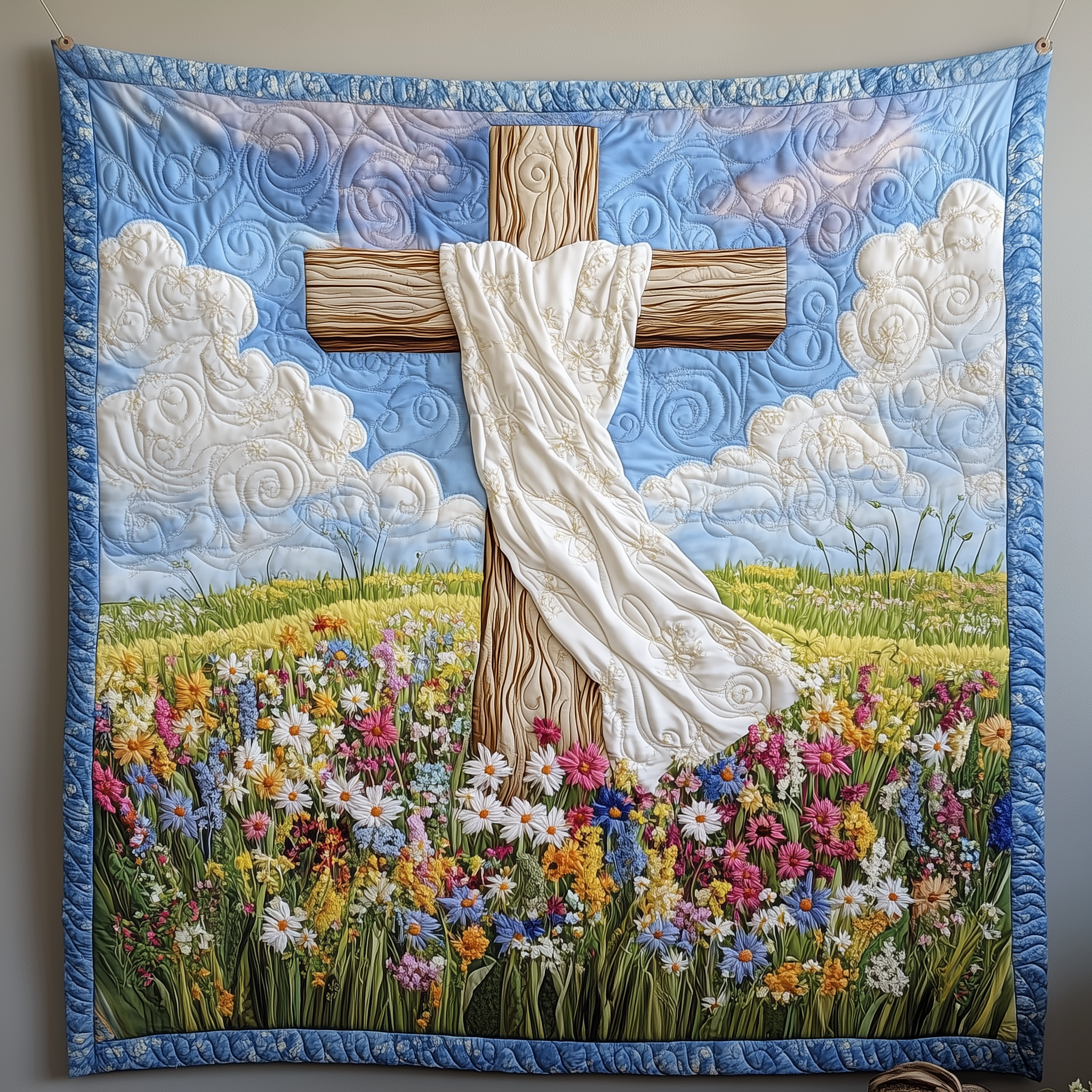 Jesus Cross Quilted Blanket Cute Unique Blanket Item Merch Best Christian Gifts Jesus Cross Quilted Blanket Cute Unique Blanket Item Merch Best Christian Gifts