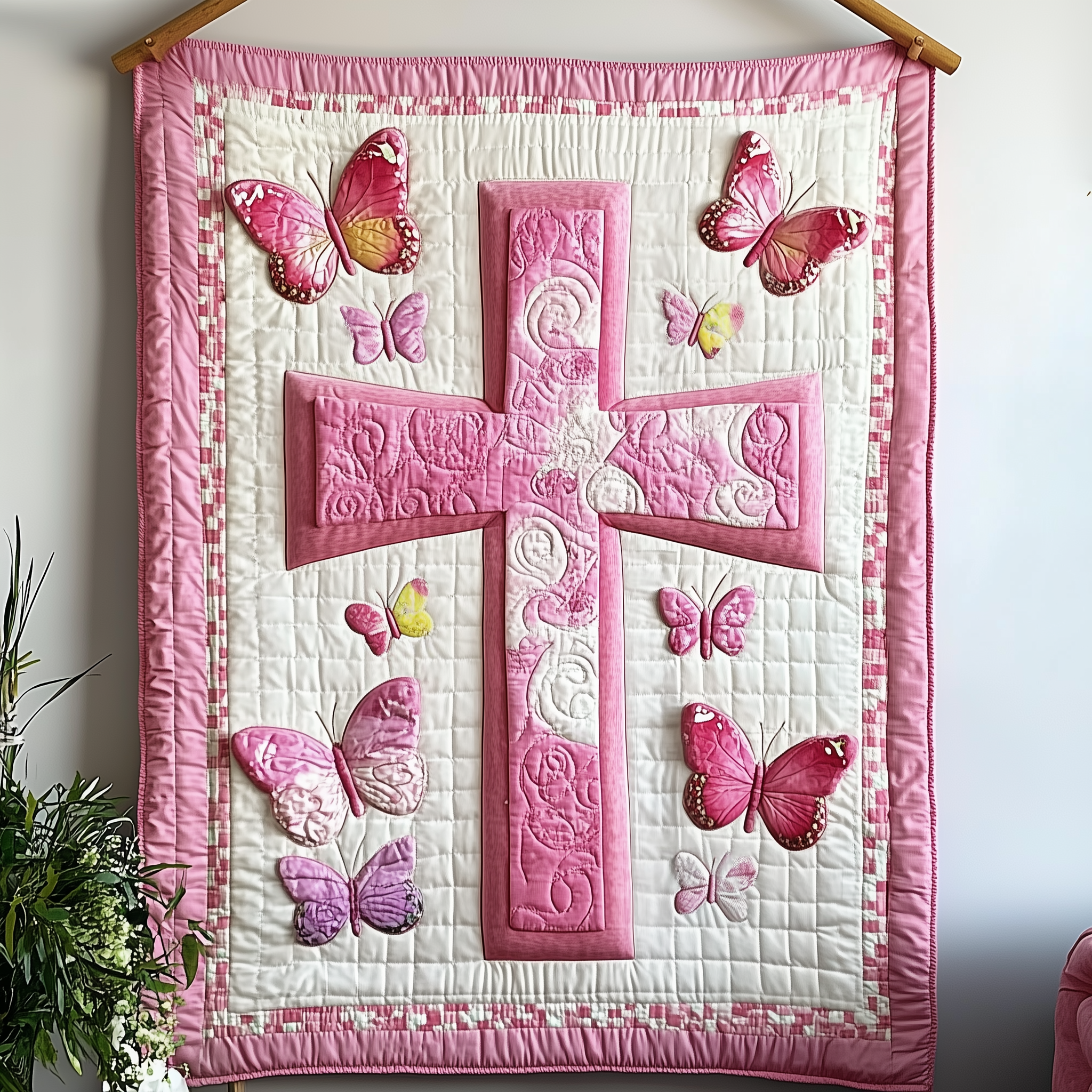 Jesus Cross Quilted Blanket Cute Unique Blanket Item Merch Gifts For Christian Girlfriend Jesus Cross Quilted Blanket Cute Unique Blanket Item Merch Gifts For Christian Girlfriend