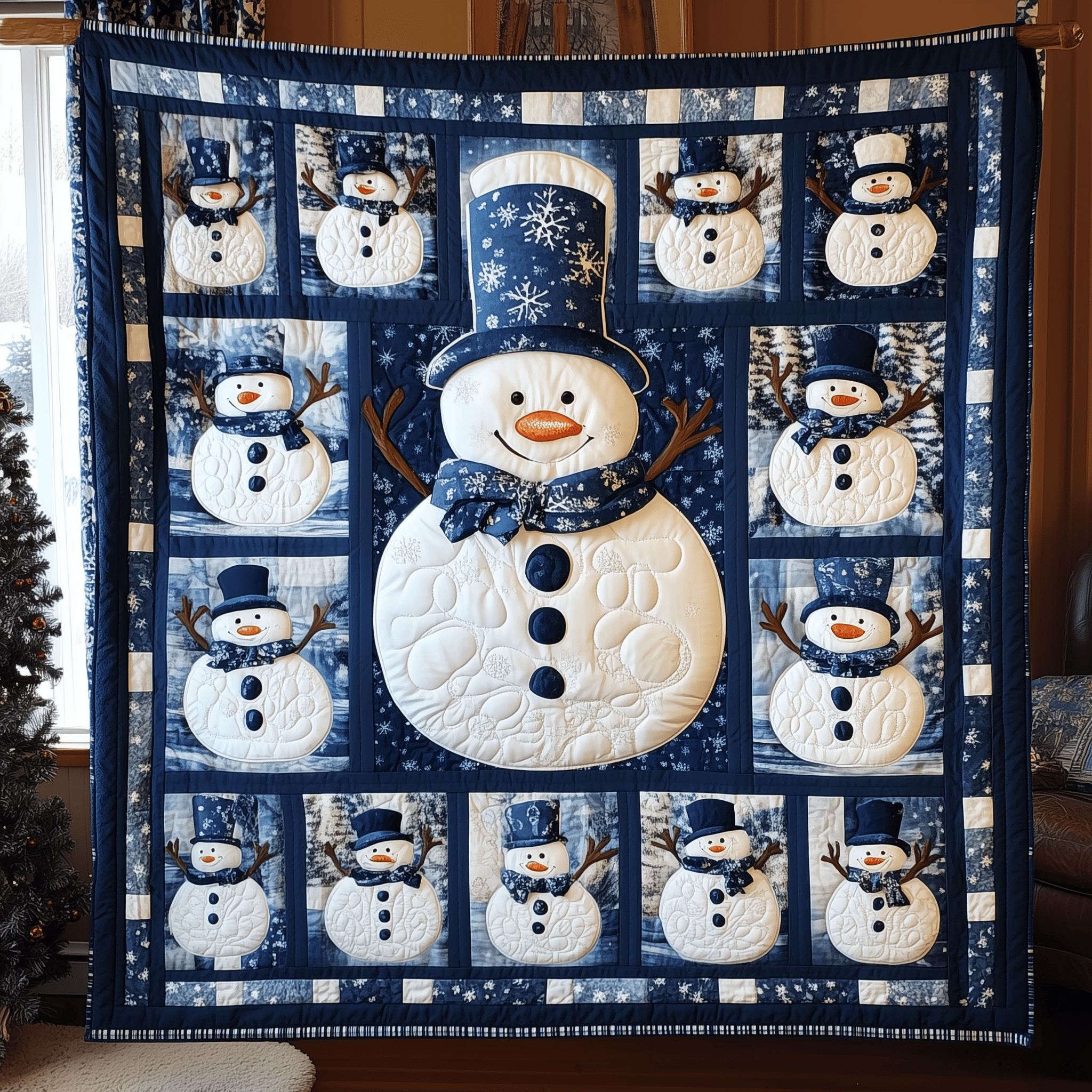 Jolly Frosty Snowman Quilted Blanket Feel Ready for Adventure with a Blanket That Travels Well Jolly Frosty Snowman Quilted Blanket Feel Ready for Adventure with a Blanket That Travels Well