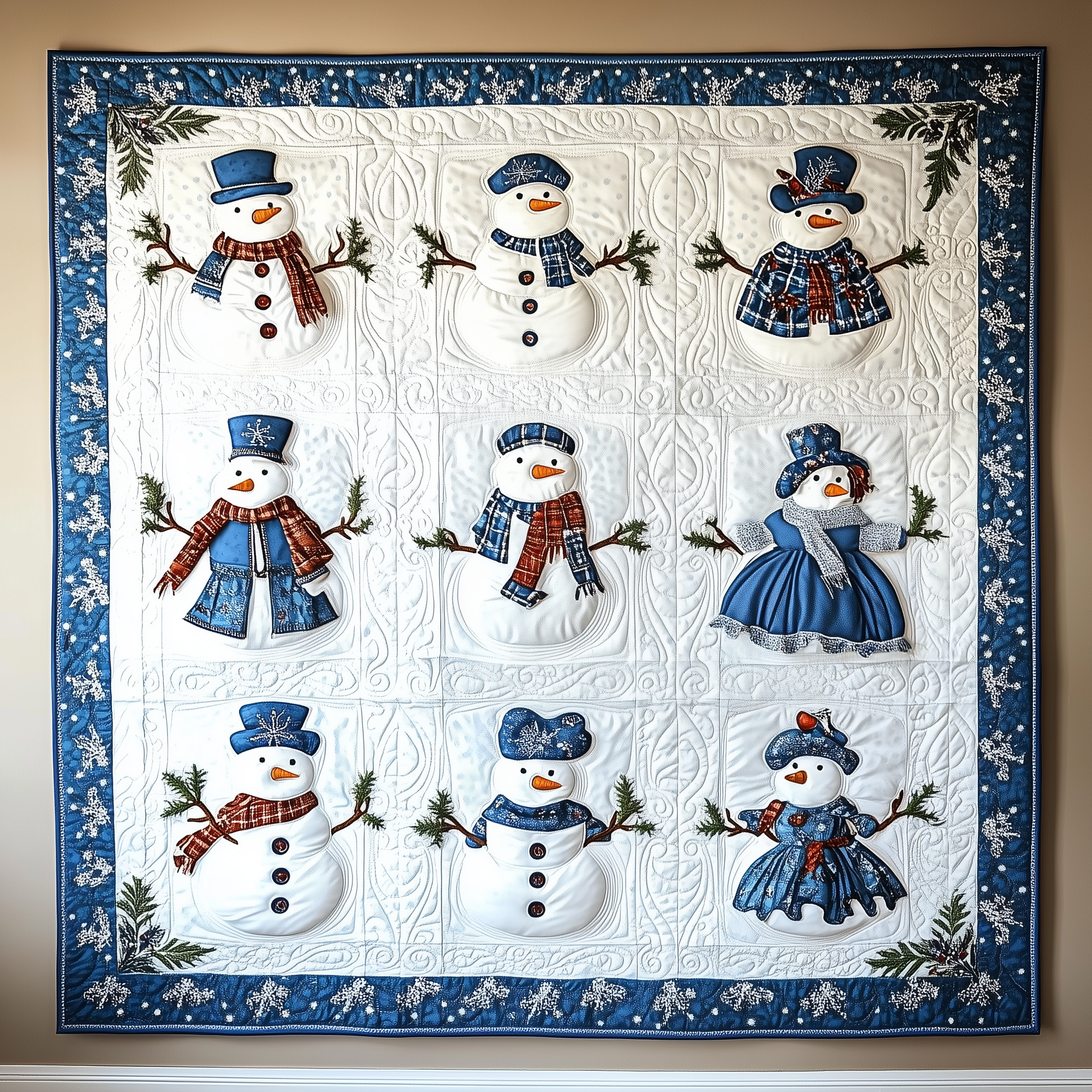 Let It Snow Vintage Quilted Blanket Best Couch Throw Blanket Christmas Presents For Girlfriend Let It Snow Vintage Quilted Blanket Best Couch Throw Blanket Christmas Presents For Girlfriend