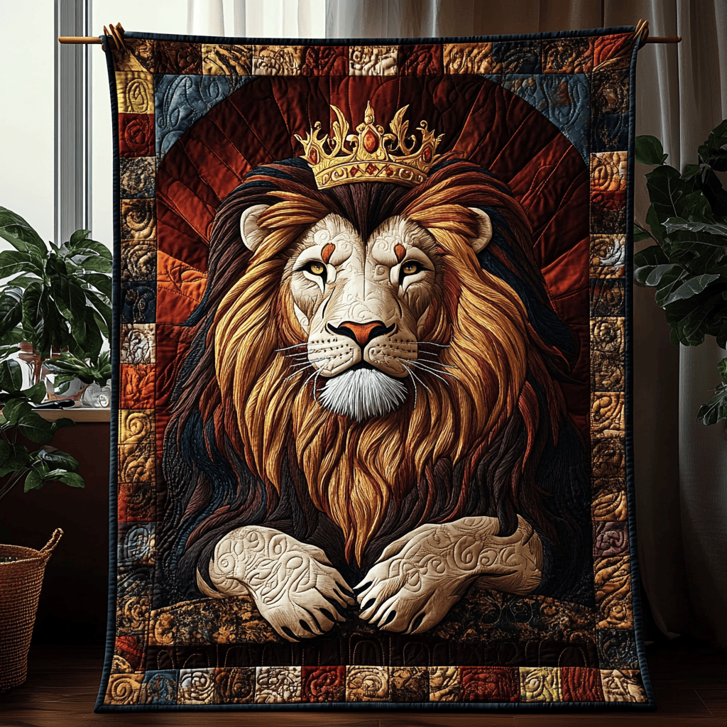 Lion Pride Quilted Blanket Gifts For Lion Lovers Lion Pride Quilted Blanket Gifts For Lion Lovers