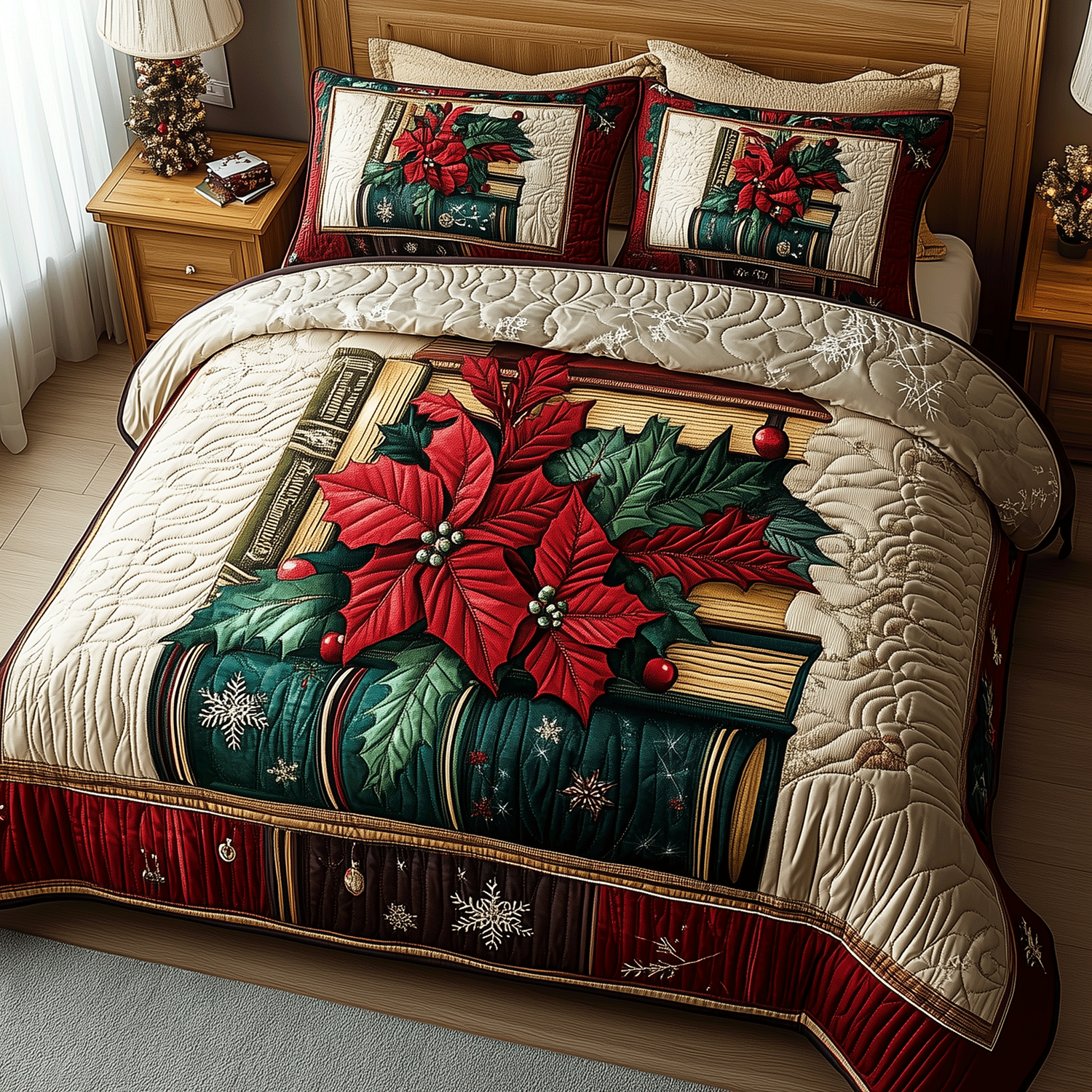 Literary Bliss Quilted Bedding Set Best Gifts For Readers Literary Bliss Quilted Bedding Set Best Gifts For Readers