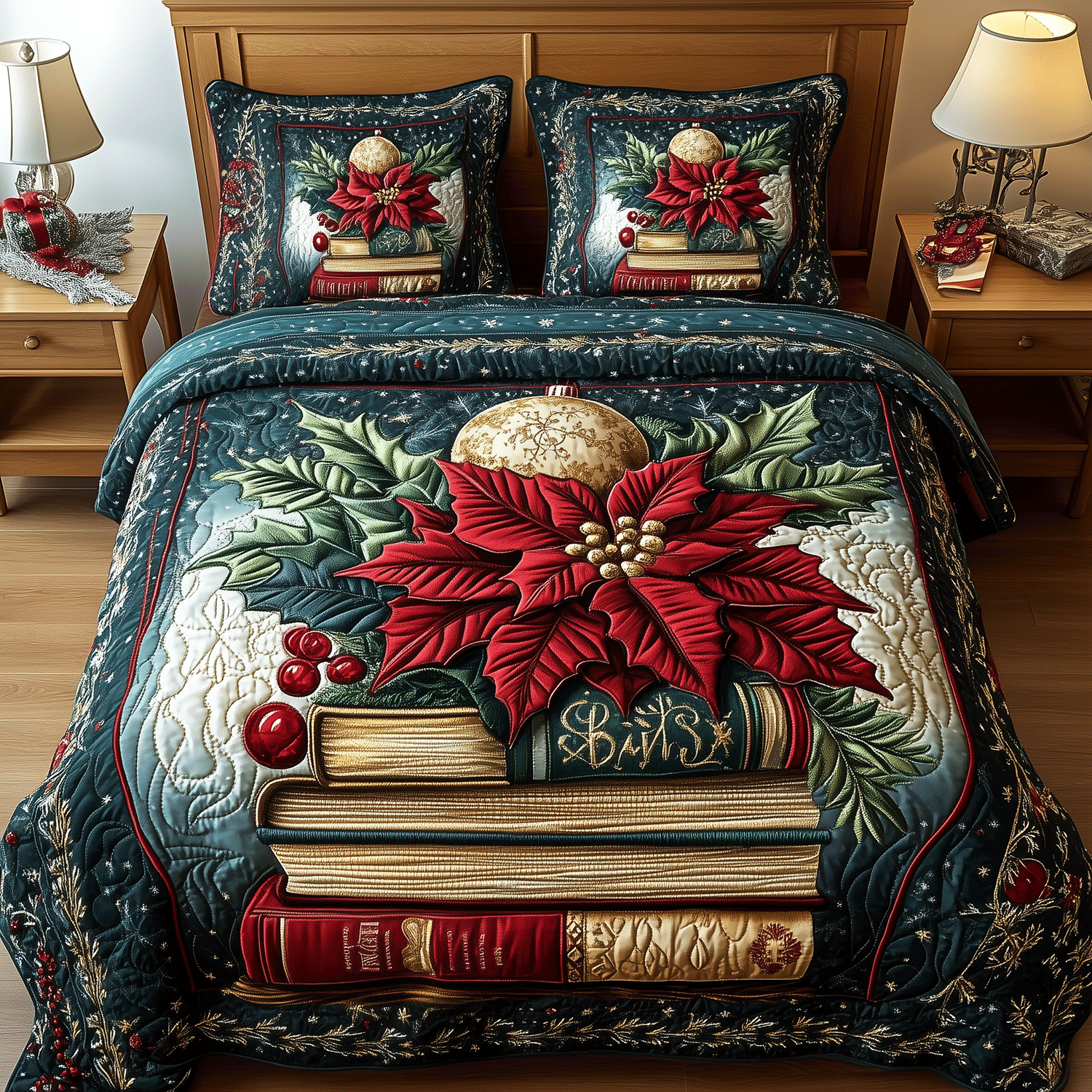 Literary Dreams Quilted Bedding Set Cool Gifts For Readers Literary Dreams Quilted Bedding Set Cool Gifts For Readers