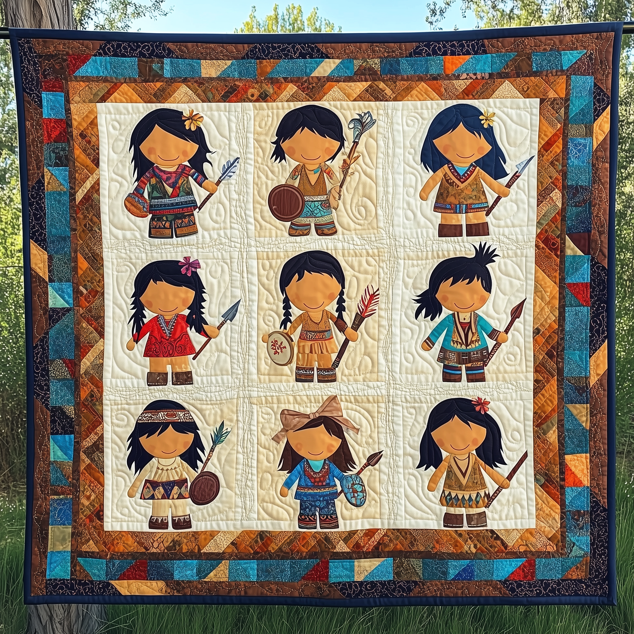Little Warriors Quilted Blanket Enjoy Every Moment with a Blanket That Works Anywhere Little Warriors Quilted Blanket Enjoy Every Moment with a Blanket That Works Anywhere