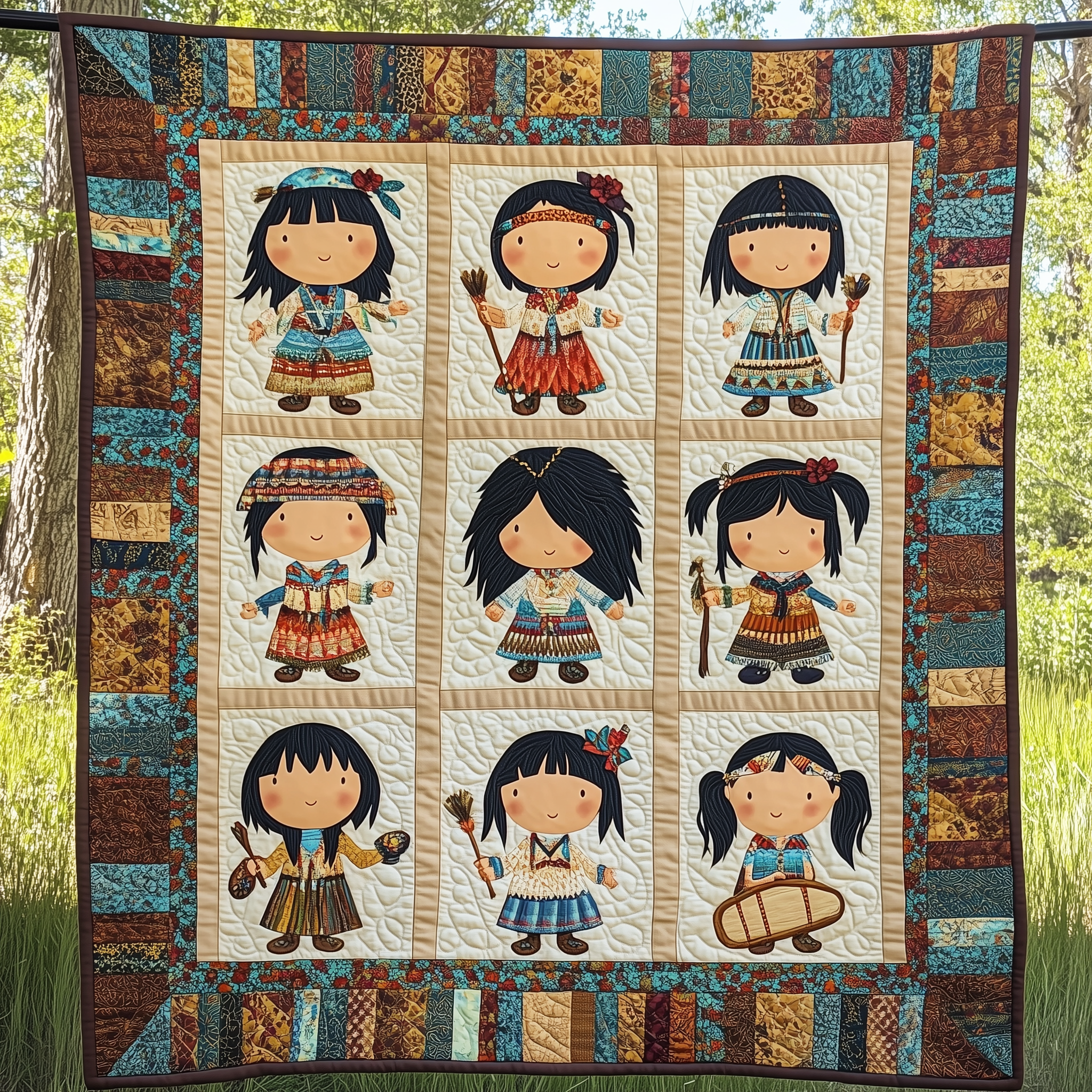 Little Warriors Quilted Blanket Perfect for All Seasons: A Blanket You'll Always Need Little Warriors Quilted Blanket Perfect for All Seasons: A Blanket You'll Always Need