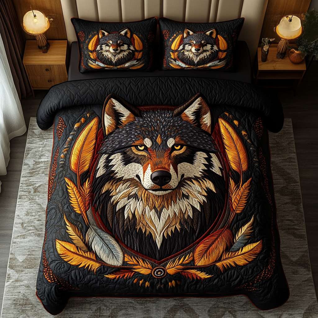 Lone Tracker Quilted Bedding Set Secret Santa Gifts Lone Tracker Quilted Bedding Set Secret Santa Gifts