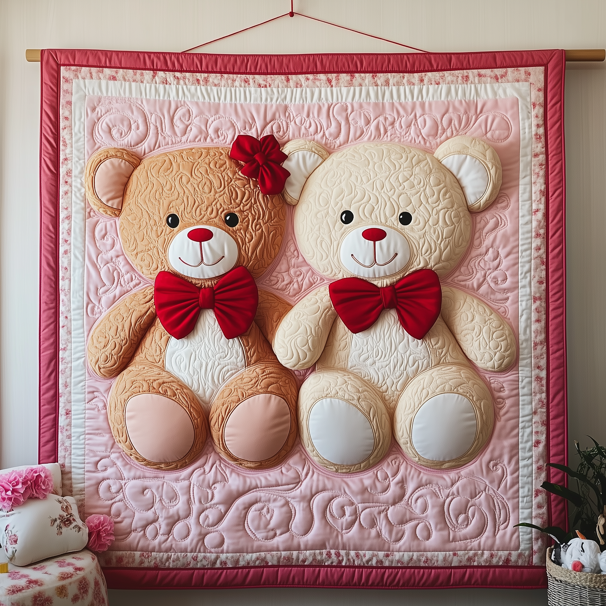 Love Bear Couple Quilted Blanket Unique Blankets And Throws Valentine Gift Ideas For Him Love Bear Couple Quilted Blanket Unique Blankets And Throws Valentine Gift Ideas For Him