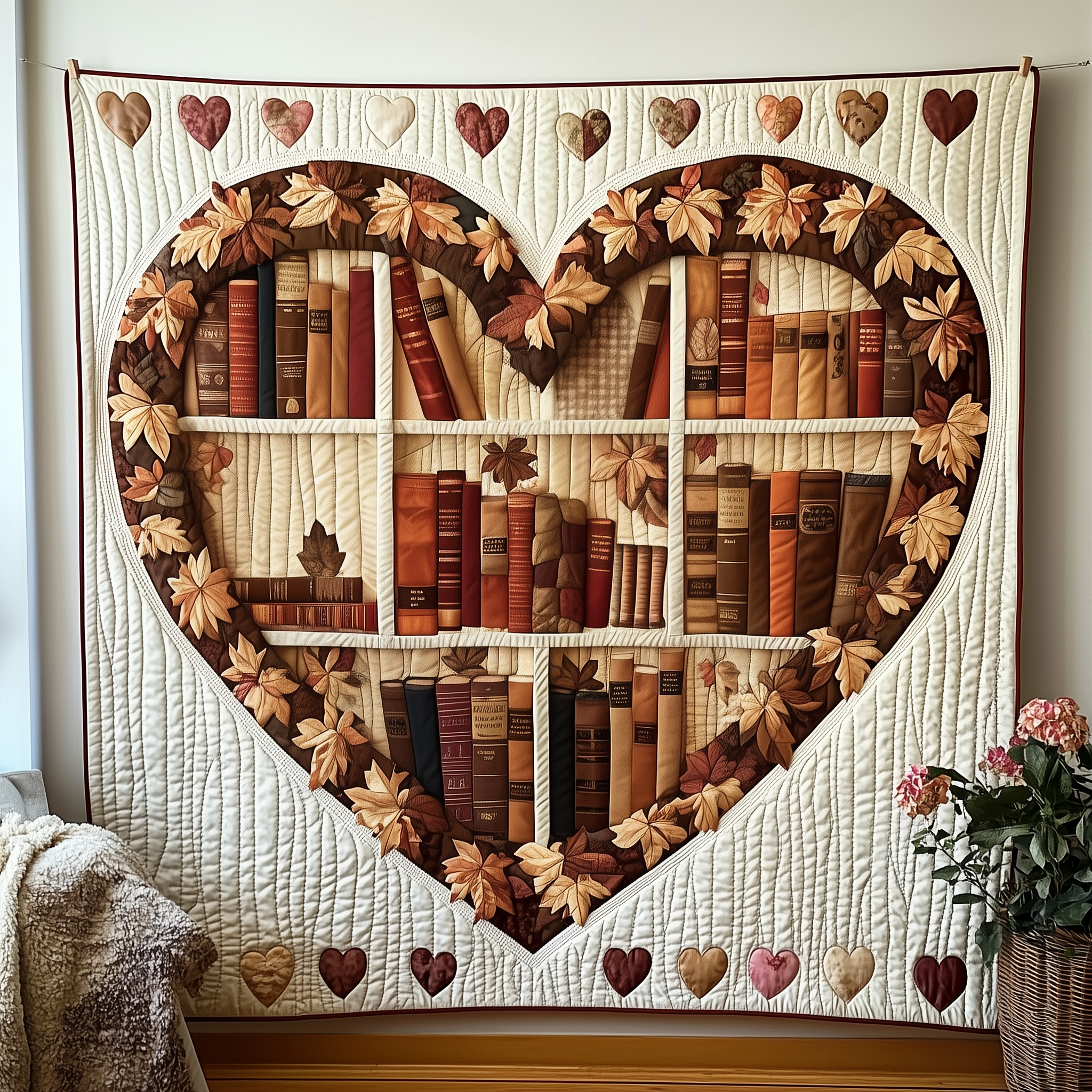 Love Books Quilted Blanket Best Throw Blanket Gift For Book Lover Love Books Quilted Blanket Best Throw Blanket Gift For Book Lover