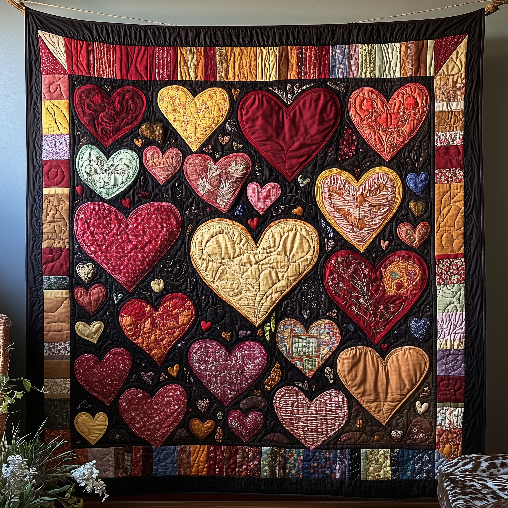 Loving Heart Quilted Blanket Best Throw Blanket Unique Valentines Gifts Loving Heart Quilted Blanket Best Throw Blanket Unique Valentines Gifts