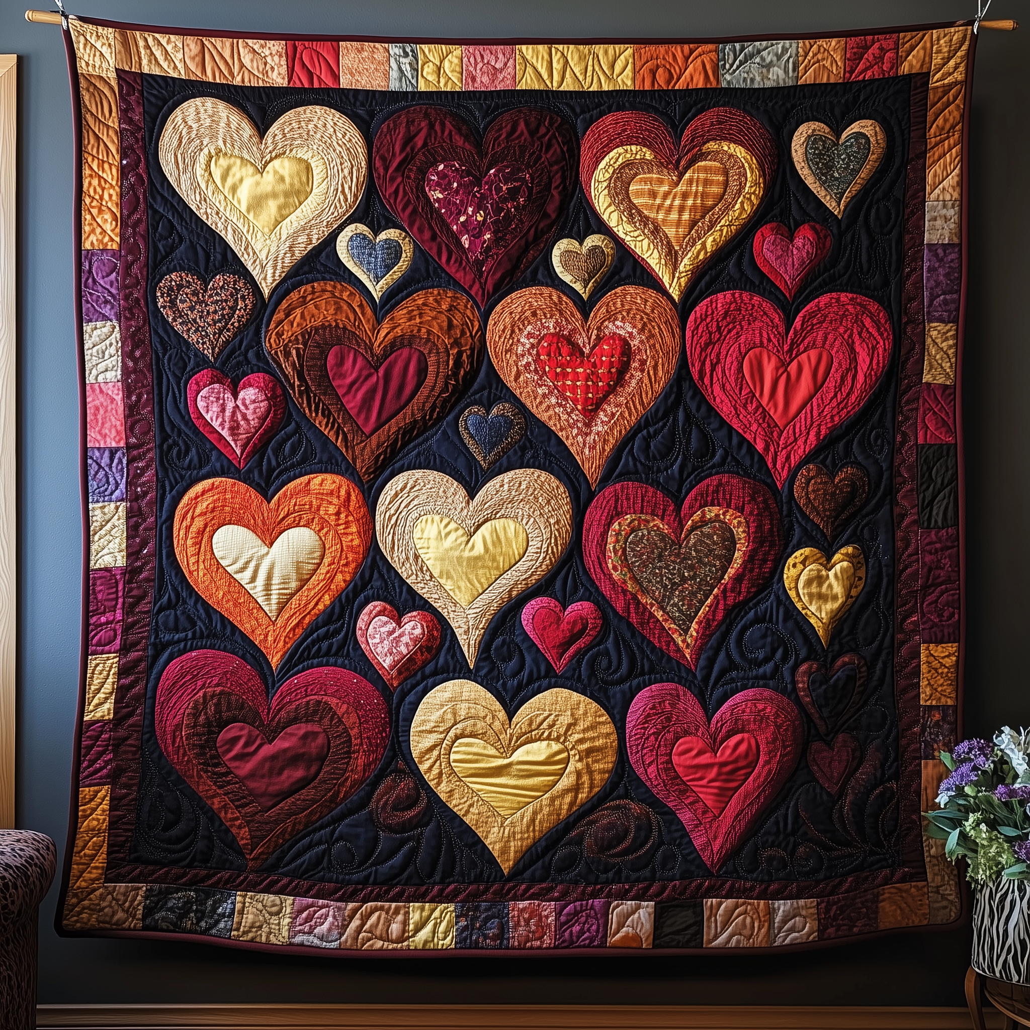 Loving Heart Quilted Blanket Best Throw Blanket Valentine Gift Ideas For Daughters Loving Heart Quilted Blanket Best Throw Blanket Valentine Gift Ideas For Daughters
