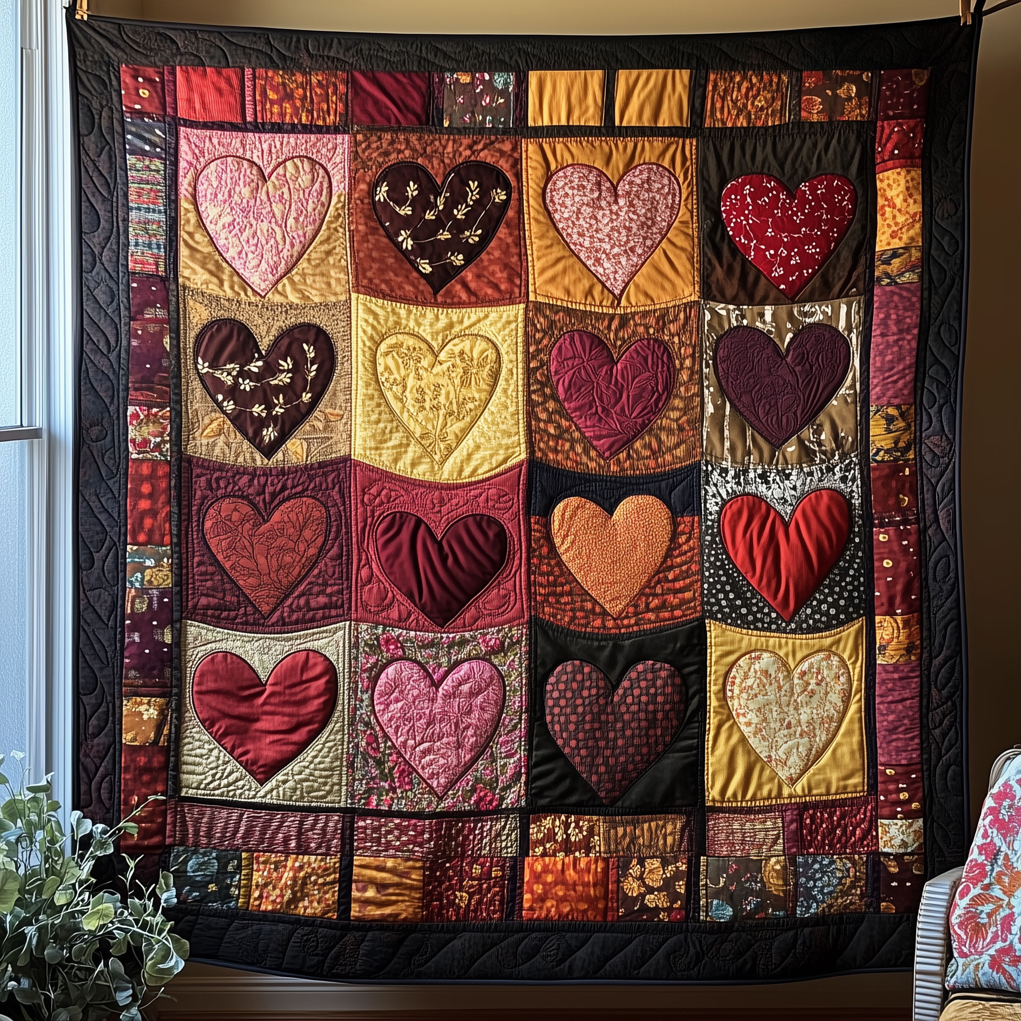 Loving Heart Quilted Blanket Best Throw Blanket Valentine'S Day Ideas Gifts For Wife Loving Heart Quilted Blanket Best Throw Blanket Valentine'S Day Ideas Gifts For Wife