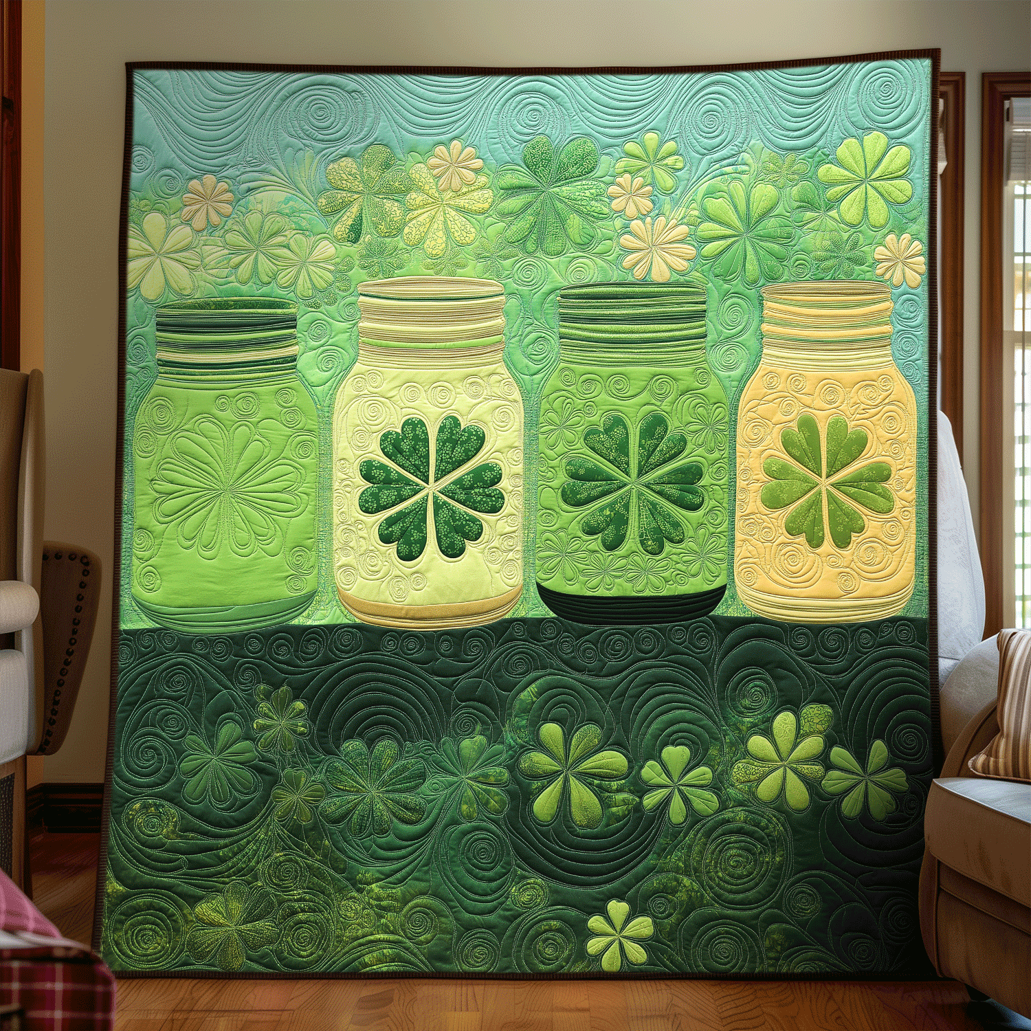 Lucky Jar Quilted Blanket Inexpensive Christmas Gifts For Family Lucky Jar Quilted Blanket Inexpensive Christmas Gifts For Family