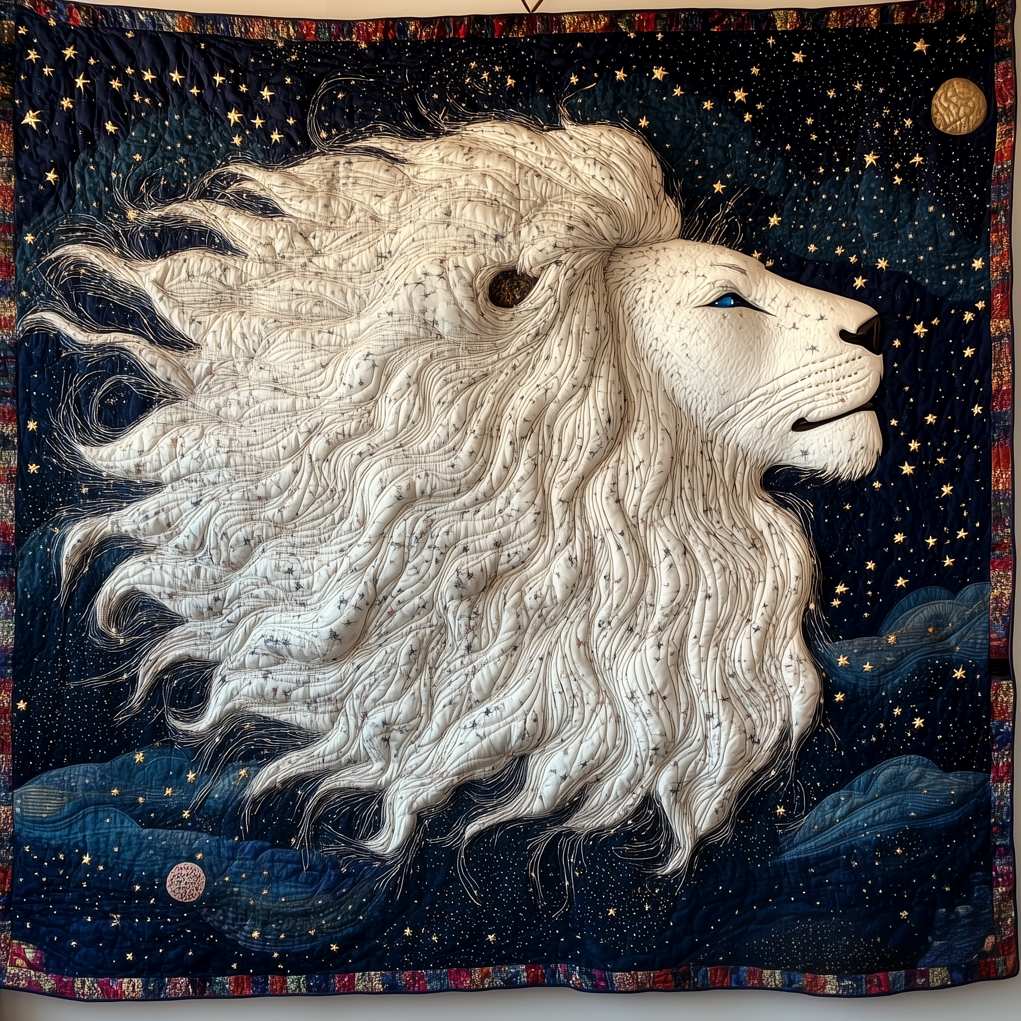 Majestic Leo Zodiac Sign Quilted Blanket Nice Throw Blankets Daughter To Mum Gifts Majestic Leo Zodiac Sign Quilted Blanket Nice Throw Blankets Daughter To Mum Gifts