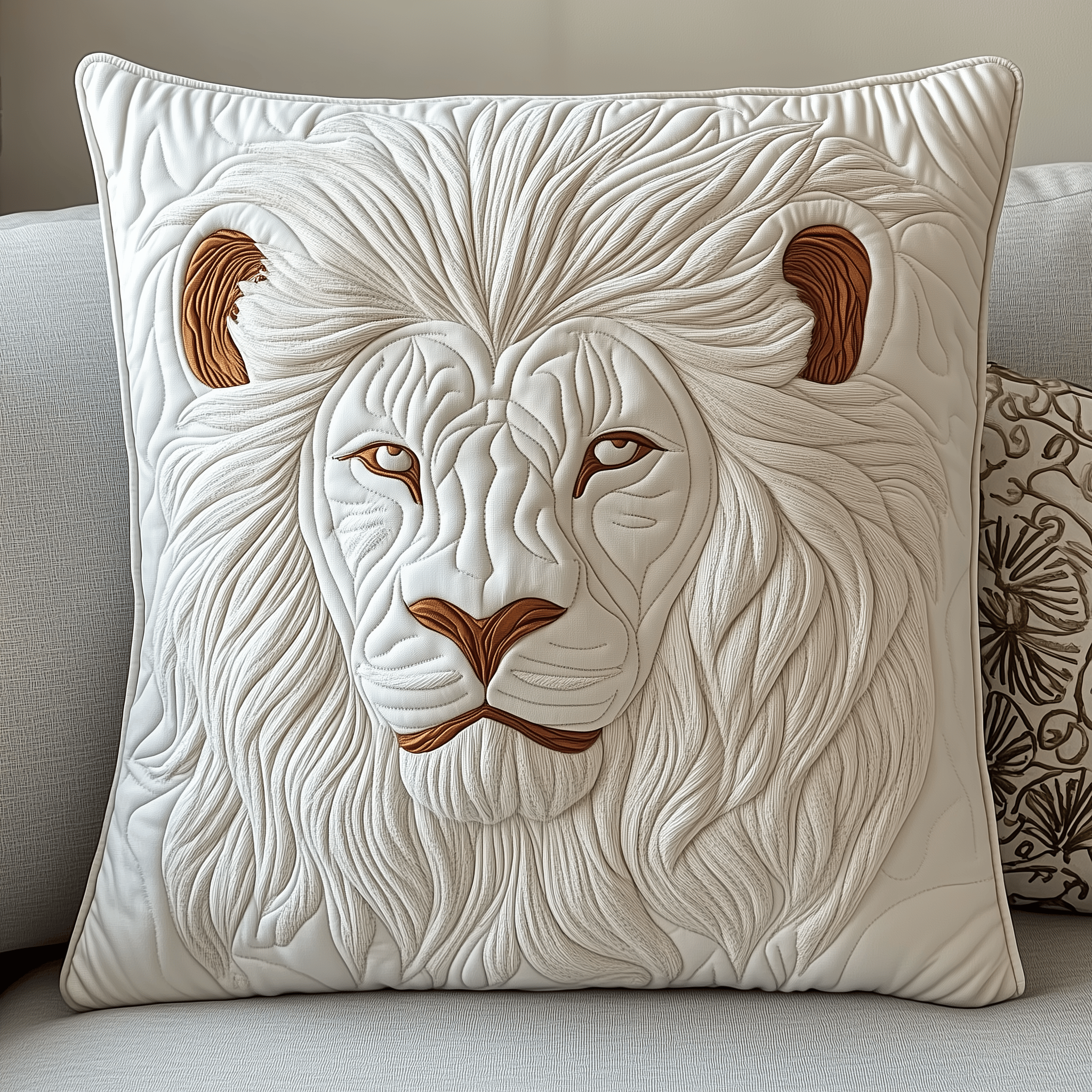 Majestic Lion Quilted Pillow Case Feel the Magic of Holidays with Festive Pillow Cases Majestic Lion Quilted Pillow Case Feel the Magic of Holidays with Festive Pillow Cases