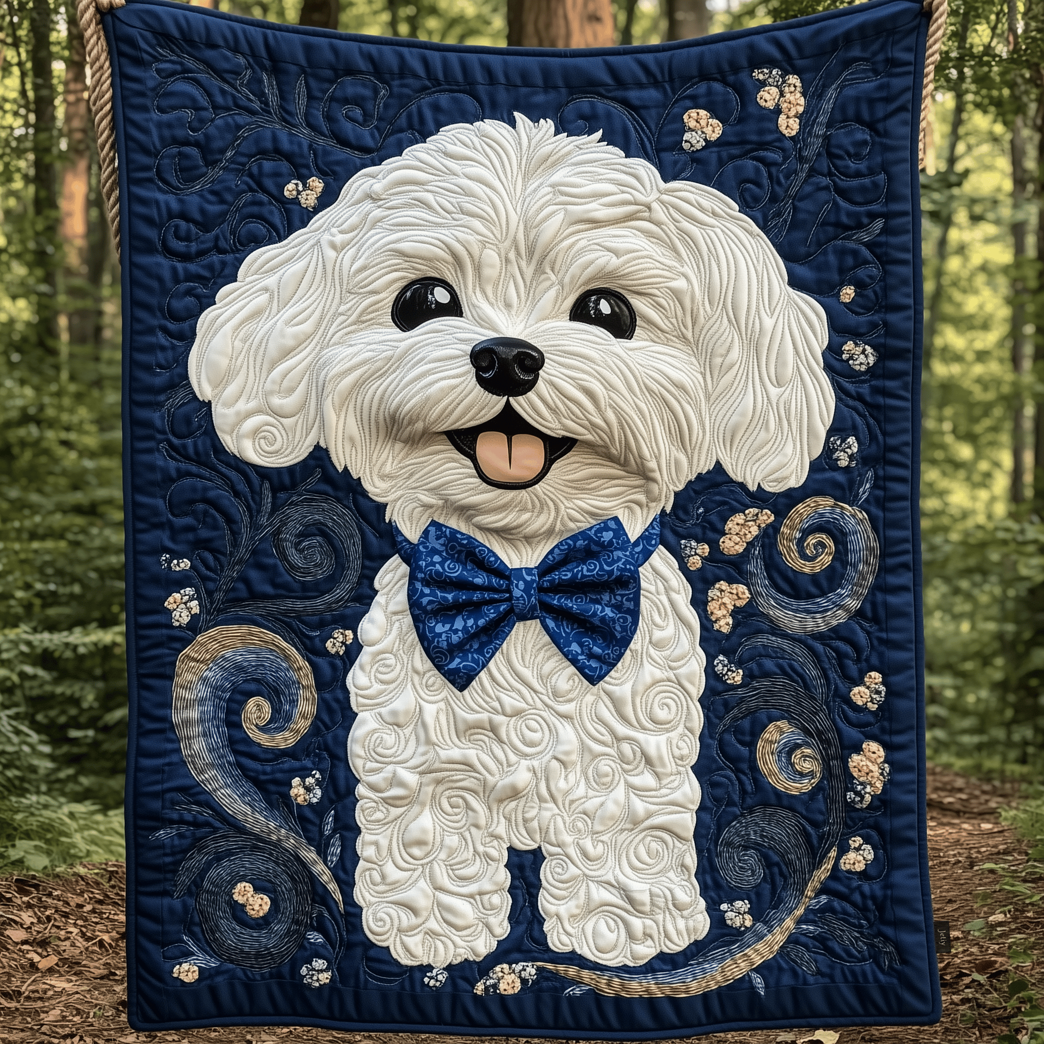 Maltese Quilted Blanket Feel Comfortable Indoors and Out with Our Multi-Use Blanket Maltese Quilted Blanket Feel Comfortable Indoors and Out with Our Multi-Use Blanket
