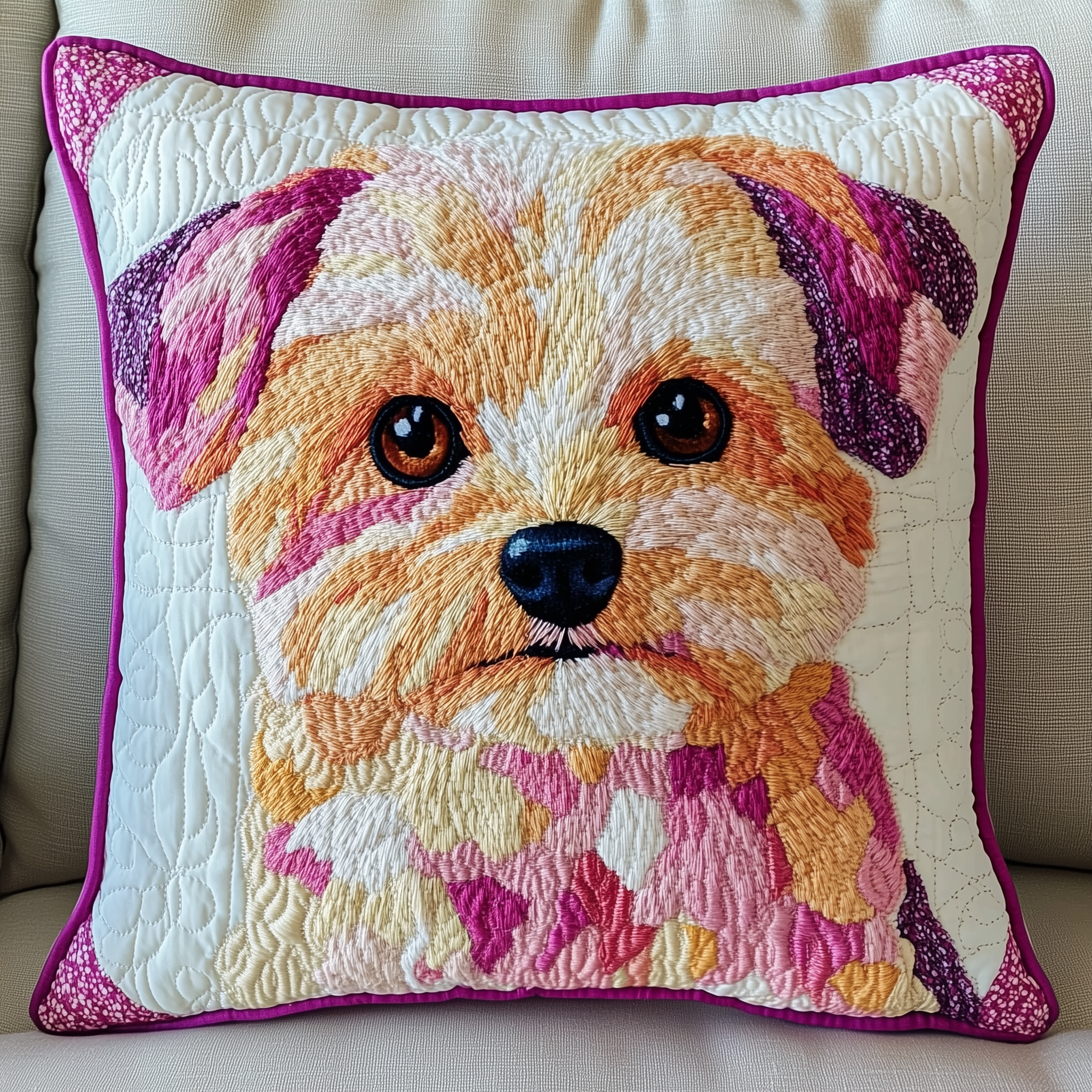 Maltese Quilted Pillow Case Innovative Pillow Cases for a Better Night's Sleep Maltese Quilted Pillow Case Innovative Pillow Cases for a Better Night's Sleep