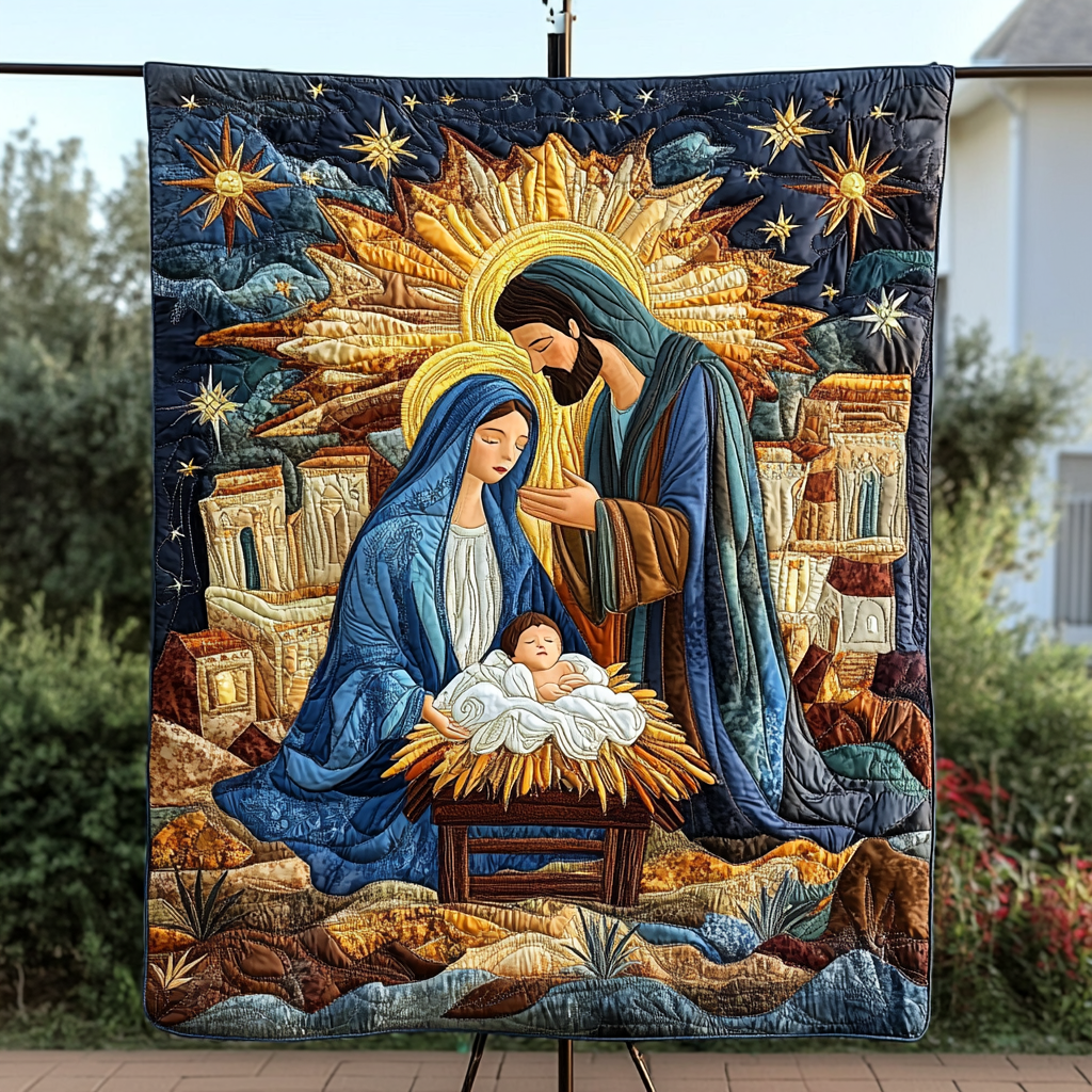 Manger Light Quilted Blanket Christmas Presents 2025 Manger Light Quilted Blanket Christmas Presents 2025