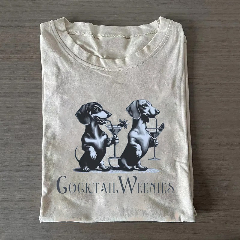 Martini Cocktail Lover Dachshund T-Shirt Cocktail Weenies Shirt Mother'S Day Delivery Gifts Martini Cocktail Lover Dachshund T-Shirt Cocktail Weenies Shirt Mother'S Day Delivery Gifts