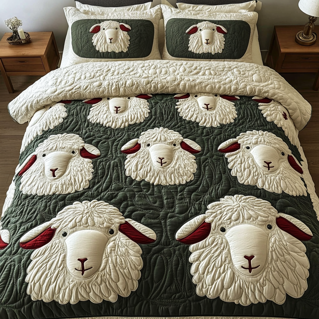 Meadow Whisper Quilted Bedding Set Gifts For Ranchers Meadow Whisper Quilted Bedding Set Gifts For Ranchers