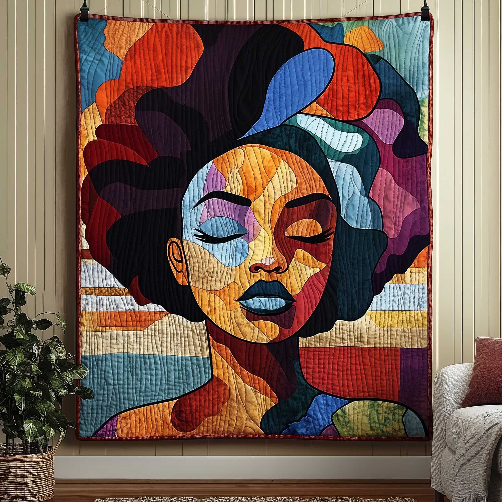 Melanin Haven Quilted Blanket Unique Throw Blanket Item Merch African American Black History Month Gifts Unique Melanin Haven Quilted Blanket Unique Throw Blanket Item Merch African American Black History Month Gifts Unique