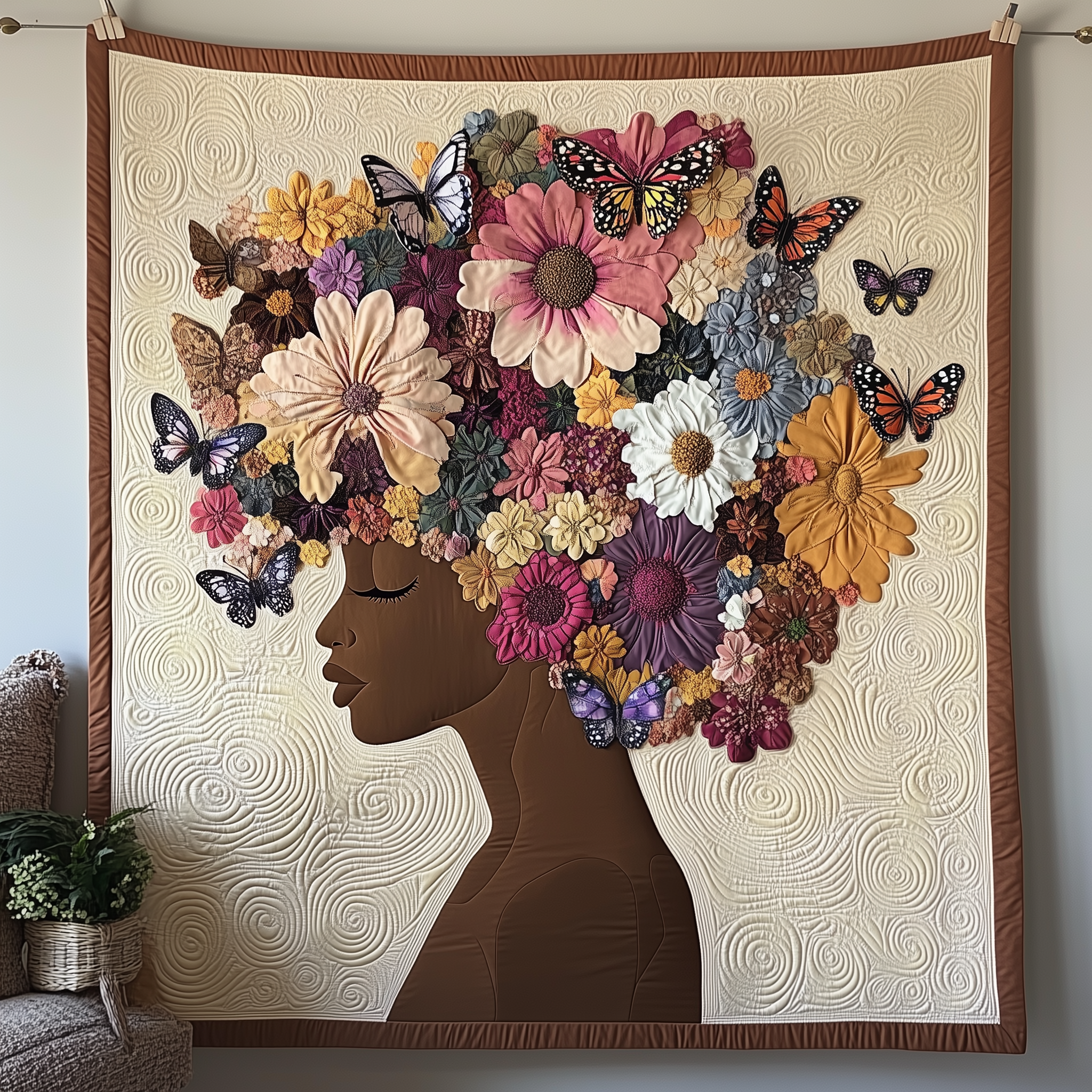Melanin Meets Mindfulness Quilted Blanket Unique Throw Blanket Item Merch African American Black History Month Gift Ideas Melanin Meets Mindfulness Quilted Blanket Unique Throw Blanket Item Merch African American Black History Month Gift Ideas