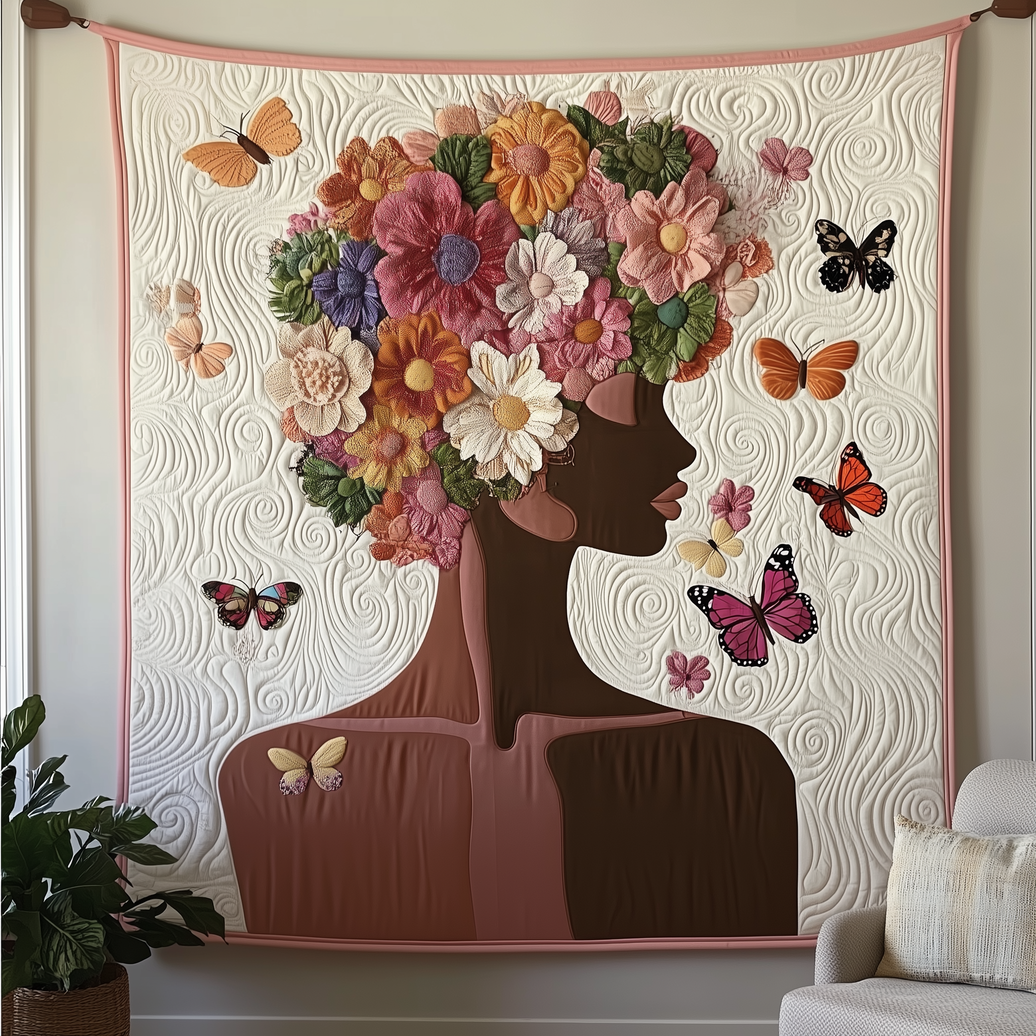 Melanin Meets Mindfulness Quilted Blanket Unique Throw Blanket Item Merch African American Black History Month Gifts For Friends Melanin Meets Mindfulness Quilted Blanket Unique Throw Blanket Item Merch African American Black History Month Gifts For Friends