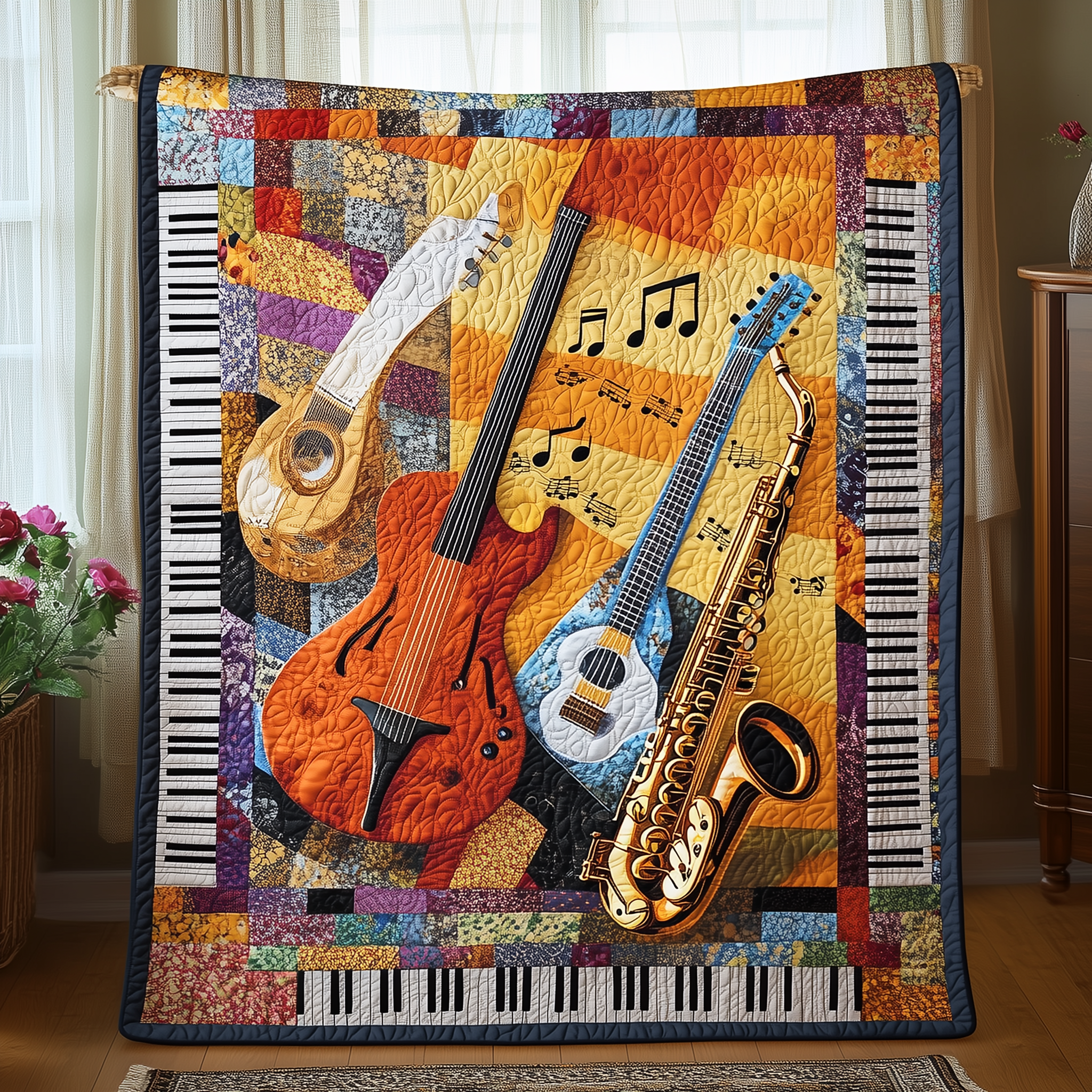 Melody Quilted Blanket Feel the Power of Personalized Comfort with Our Blanket Melody Quilted Blanket Feel the Power of Personalized Comfort with Our Blanket