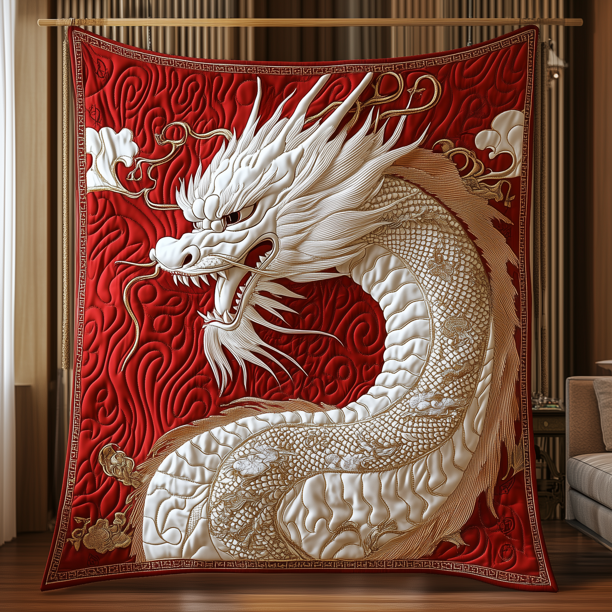 Mighty Dragon Quilted Blanket Nice Throw Blankets Dragon Gifts For Adults Mighty Dragon Quilted Blanket Nice Throw Blankets Dragon Gifts For Adults