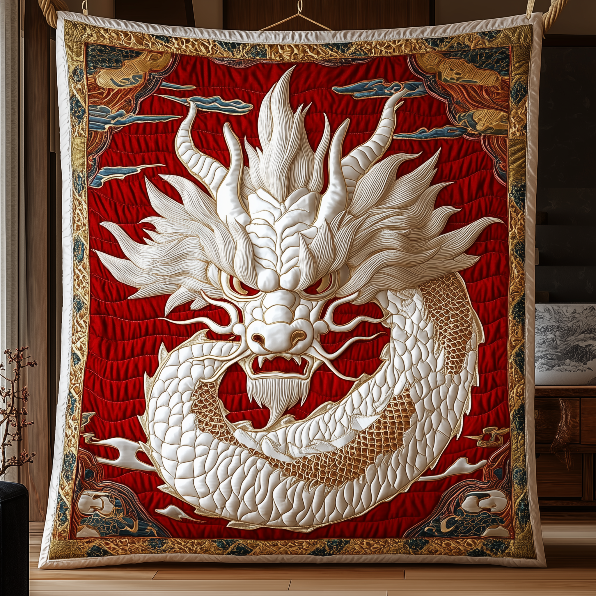 Mighty Dragon Quilted Blanket Throw Blankets For Couch Gift Ideas For Dragon Lovers Mighty Dragon Quilted Blanket Throw Blankets For Couch Gift Ideas For Dragon Lovers