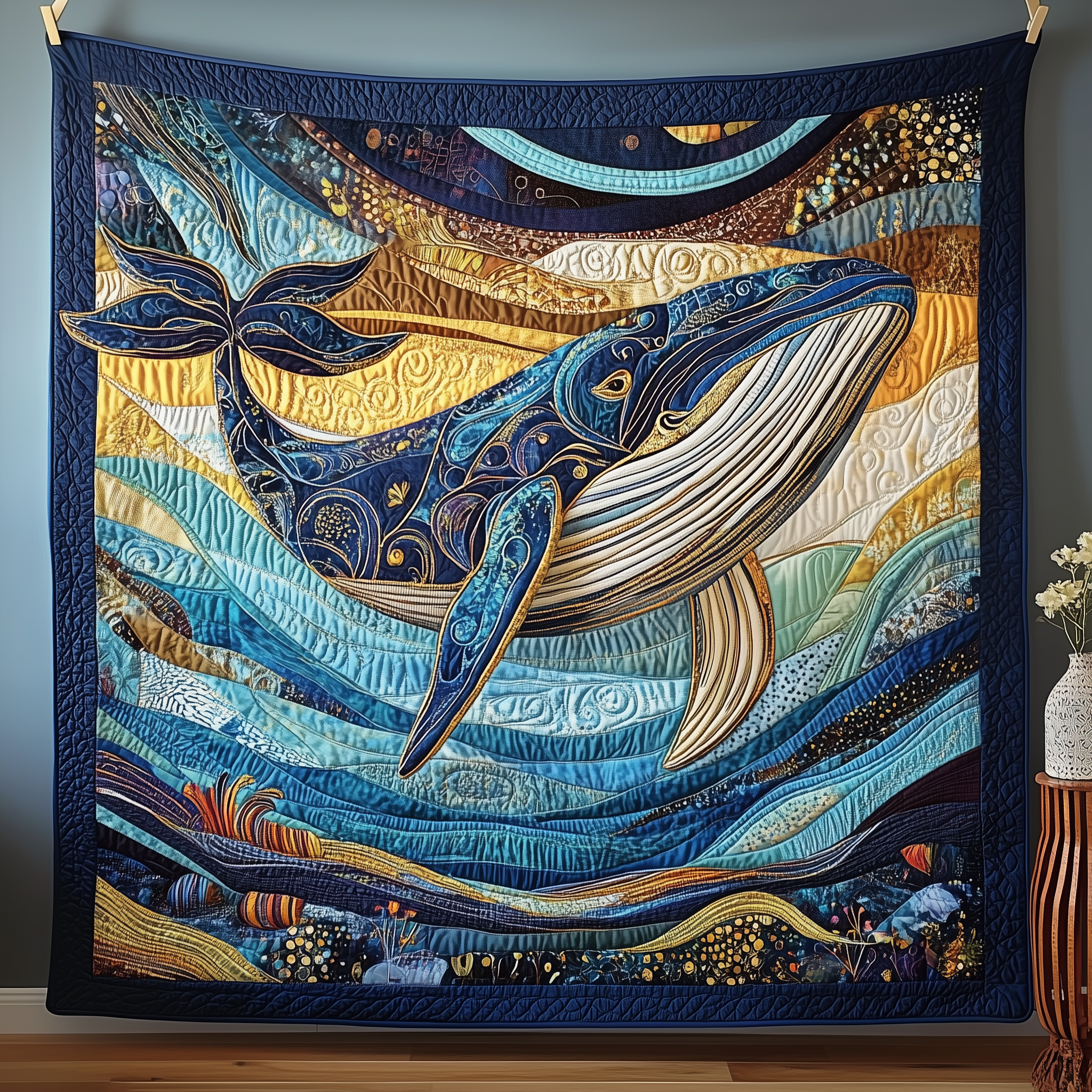 Mistique Whale Quilted Blanket Throw Blankets For Couch Best Themed Whale Gifts Mistique Whale Quilted Blanket Throw Blankets For Couch Best Themed Whale Gifts