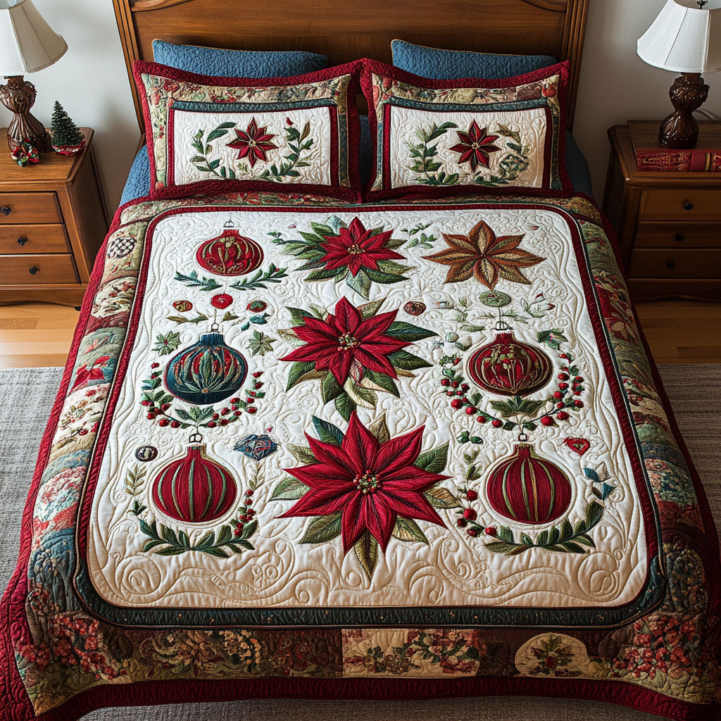 Mistletoe Magic Quilted Bedding Set Top Christmas Gifts 2024 Mistletoe Magic Quilted Bedding Set Top Christmas Gifts 2024