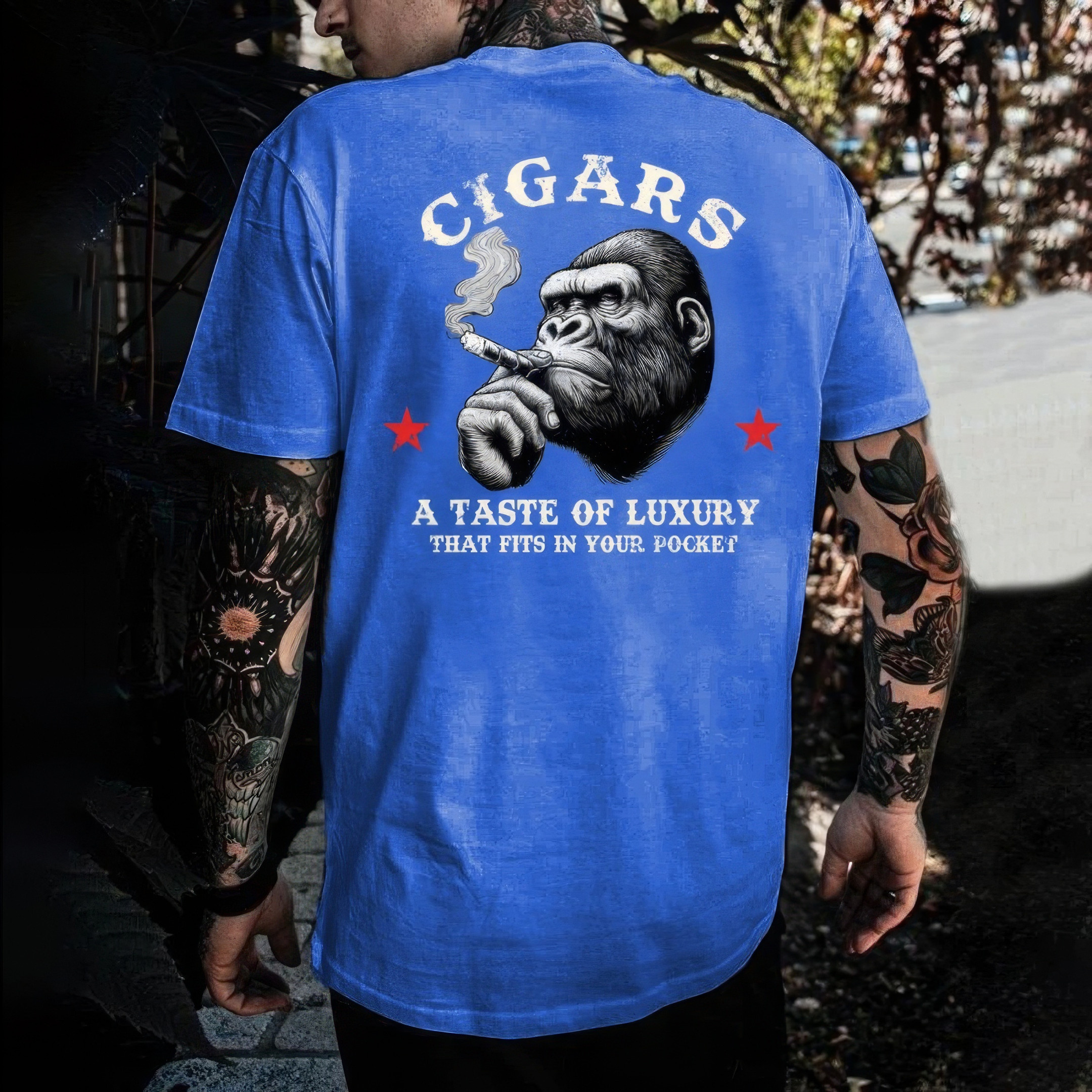 Monkey Cigars A Taste Of Luxury That Fits In Your Pocket T-Shirt Good Fathers Day Gifts Monkey Cigars A Taste Of Luxury That Fits In Your Pocket T-Shirt Good Fathers Day Gifts