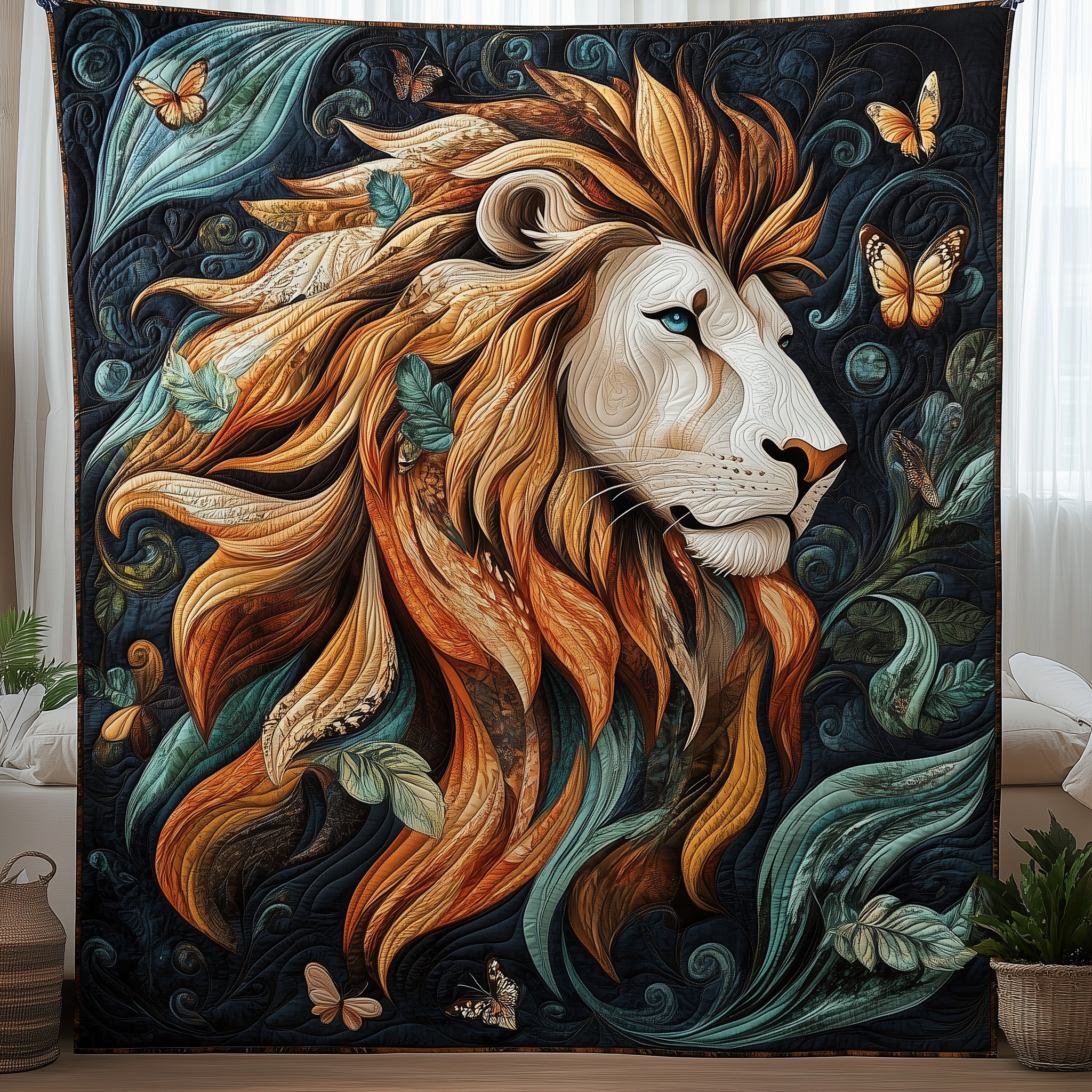 Mystic King of the Wild Quilted Blanket Throw Blankets For Couch First Fathers Day Gift Ideas Mystic King of the Wild Quilted Blanket Throw Blankets For Couch First Fathers Day Gift Ideas