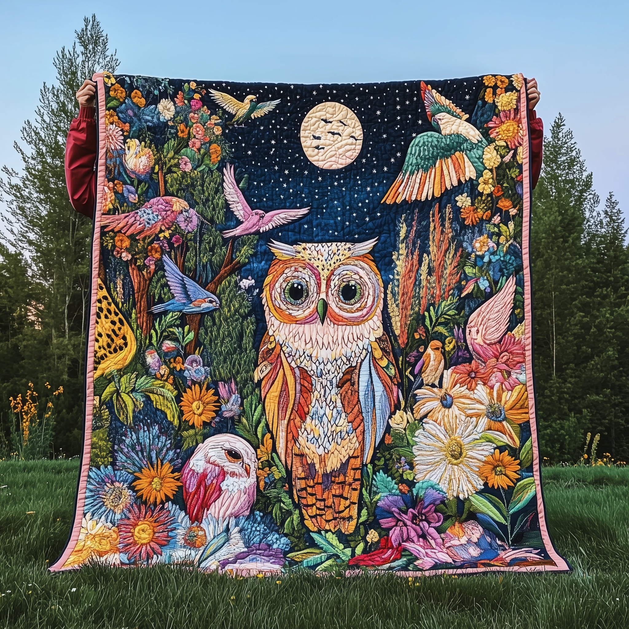 Mystique Wisdom Quilted Blanket Feel the Versatility of a Blanket That Adapts to You Mystique Wisdom Quilted Blanket Feel the Versatility of a Blanket That Adapts to You